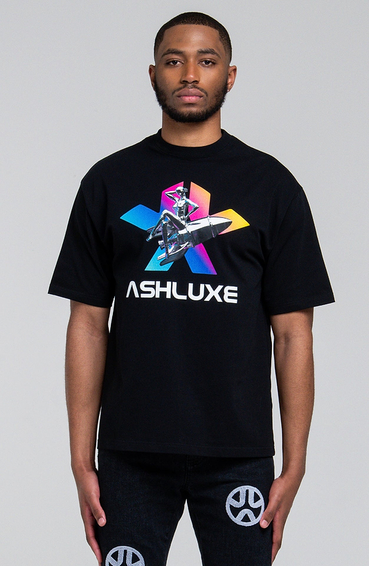 Ashluxe Paradise Silver Surfer Black