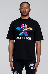 Ashluxe Paradise Silver Surfer Black