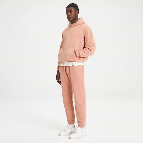 Hoodie with sweatpants top