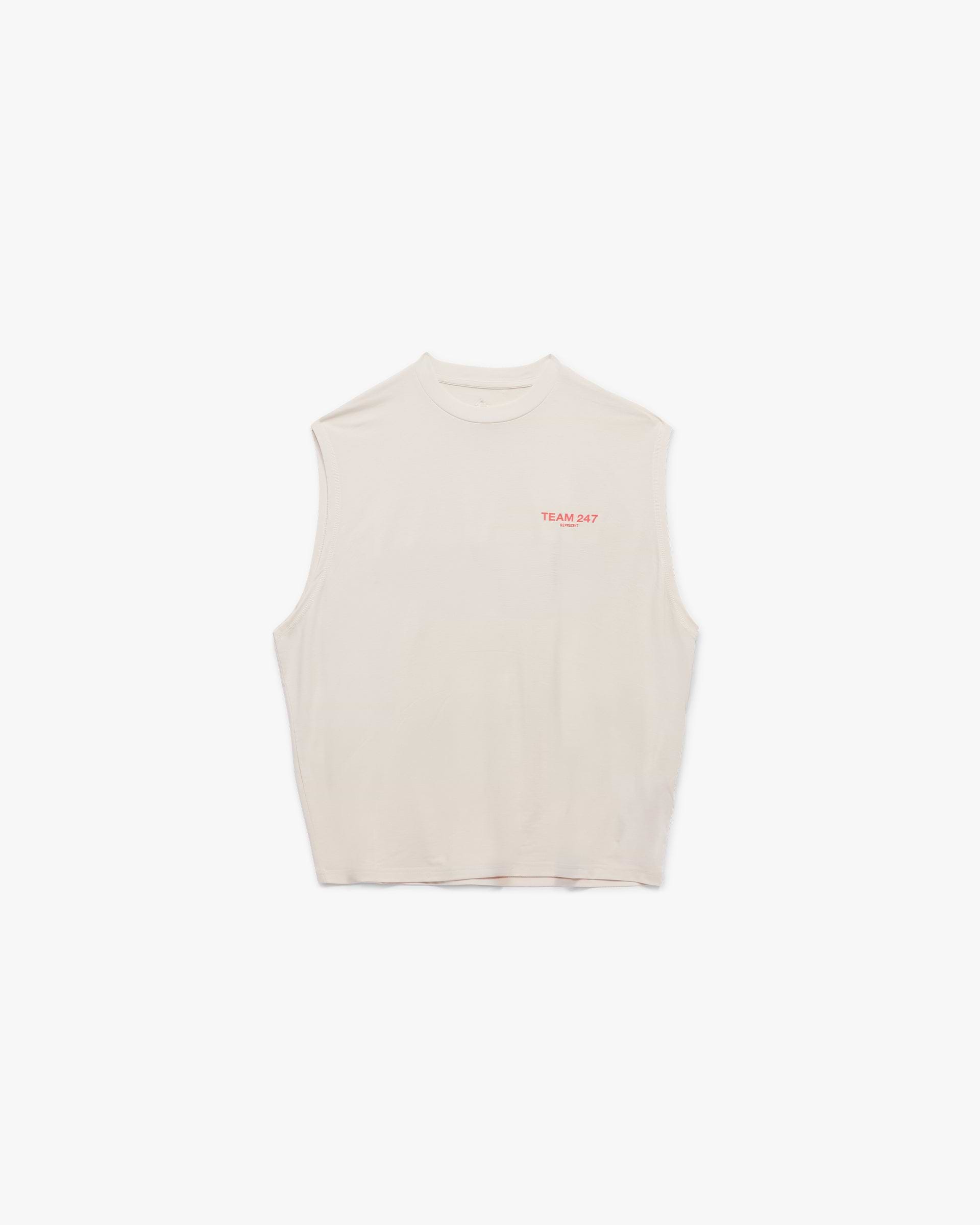 Team 247 Oversized Tank - Cream