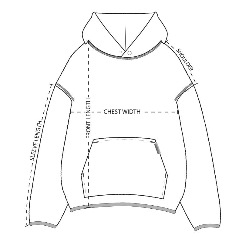 Size hoodies best sale