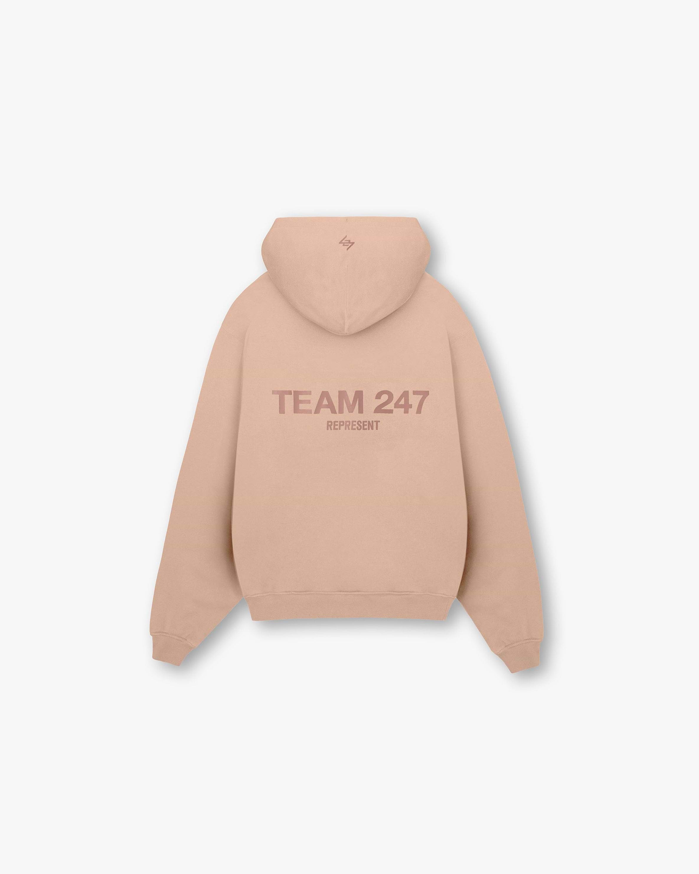 Team 247 Oversized Hoodie - Clay