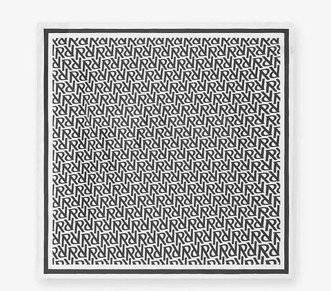 Initial Silk Bandana