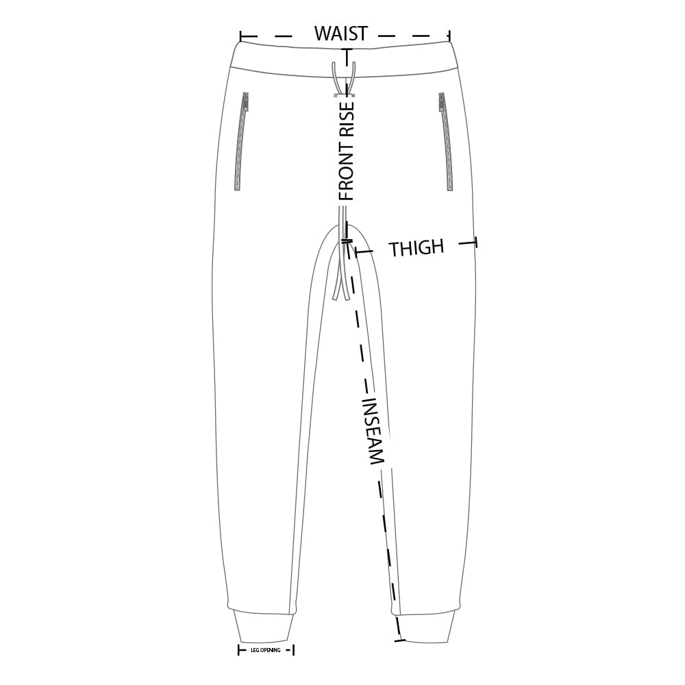 Size Chart Velour Joggers REPRESENT CLO