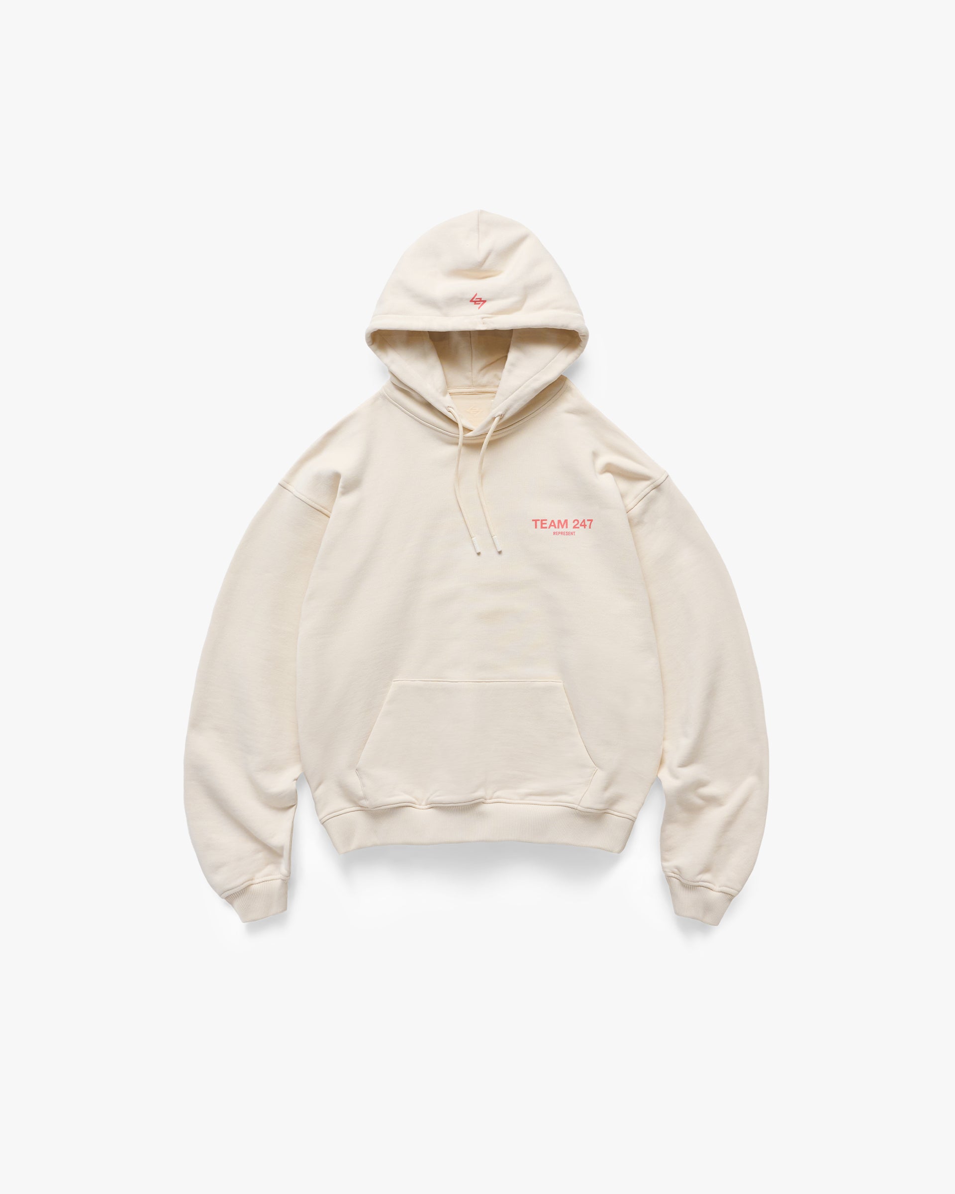 Team 247 Oversized Hoodie - Cream