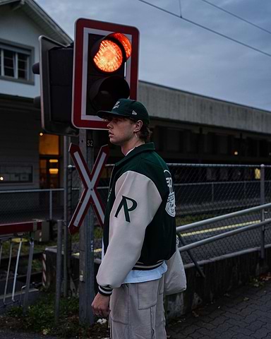 Men's Varsity Jacket Outfit