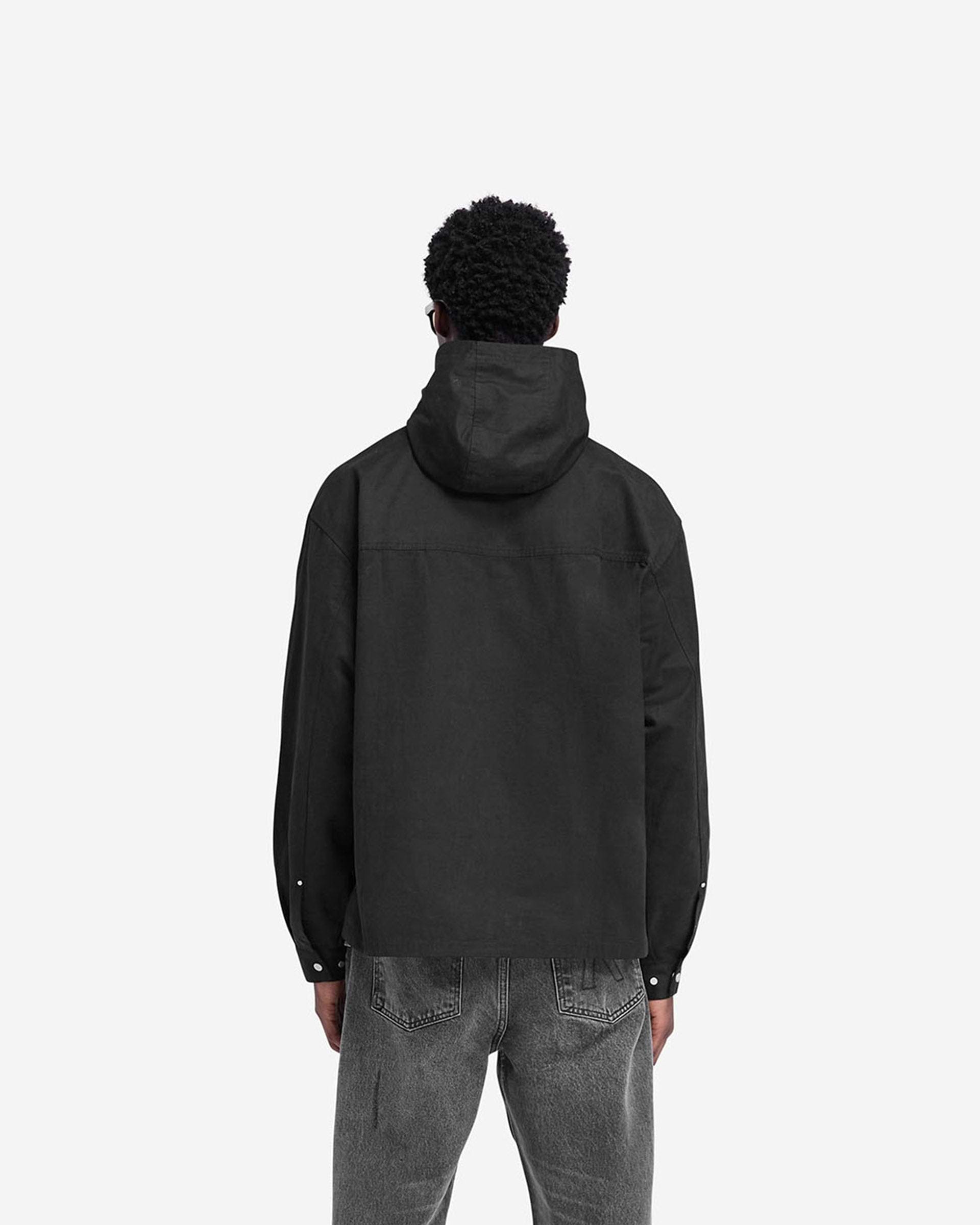 Utility Hooded Shirt - Negro Azabache
