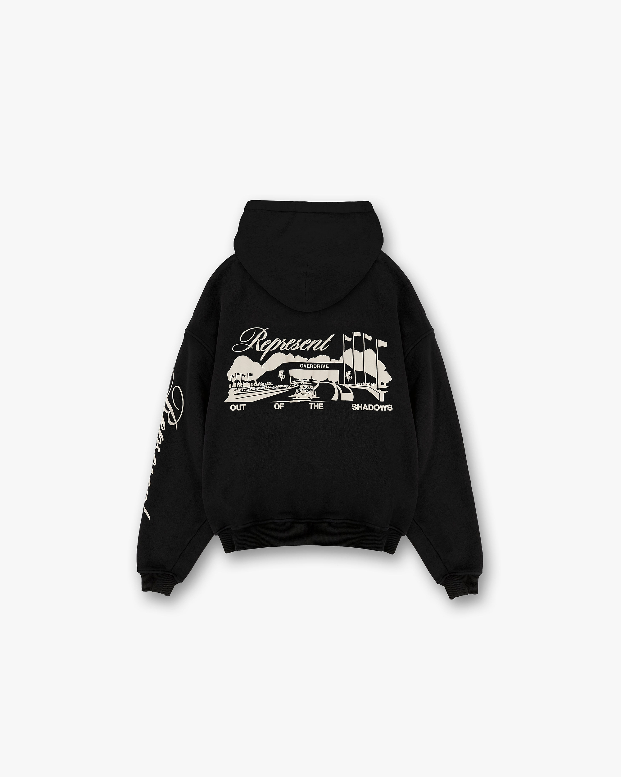 Raceway Hoodie - Jet Black