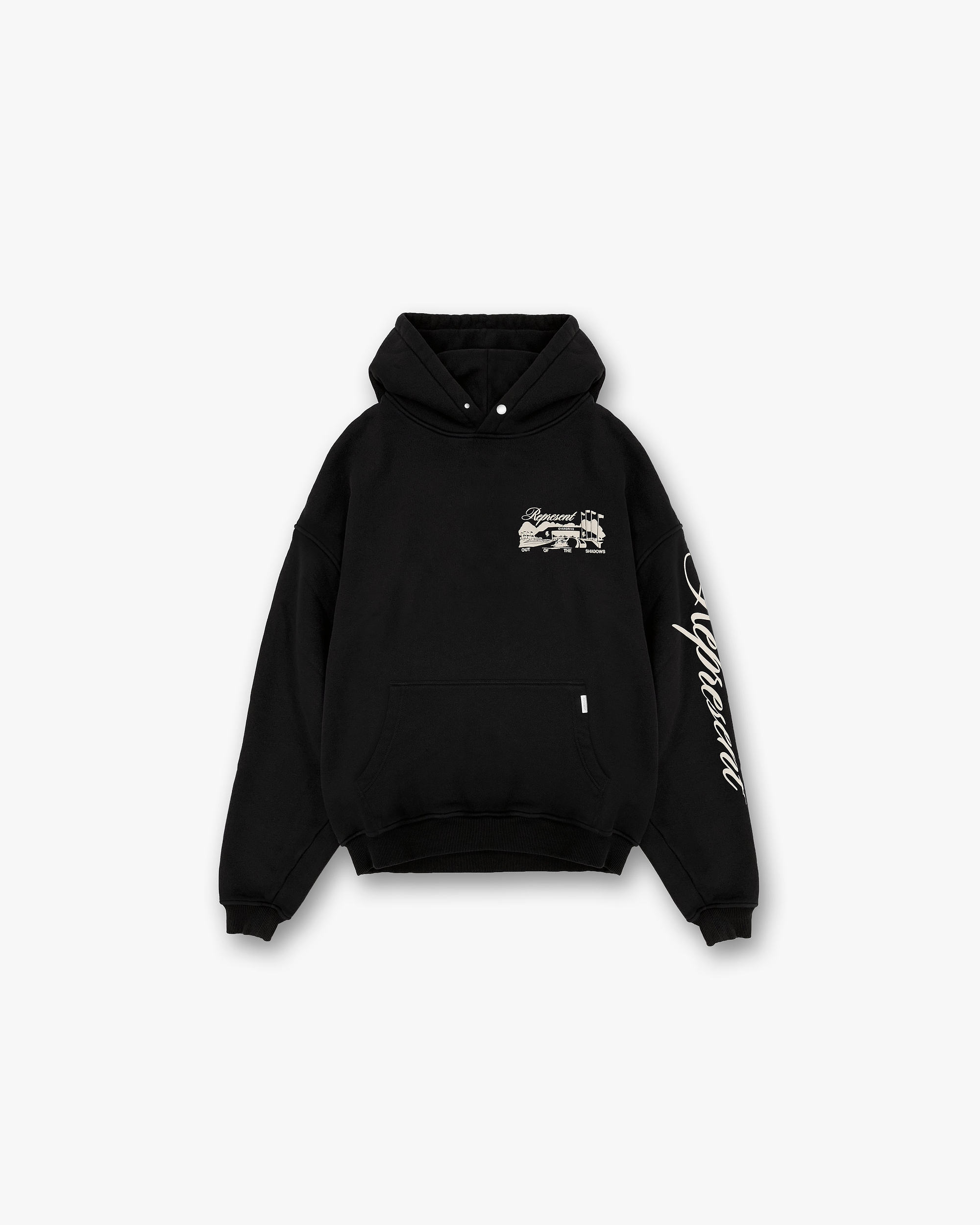 Raceway Hoodie - Jet Black