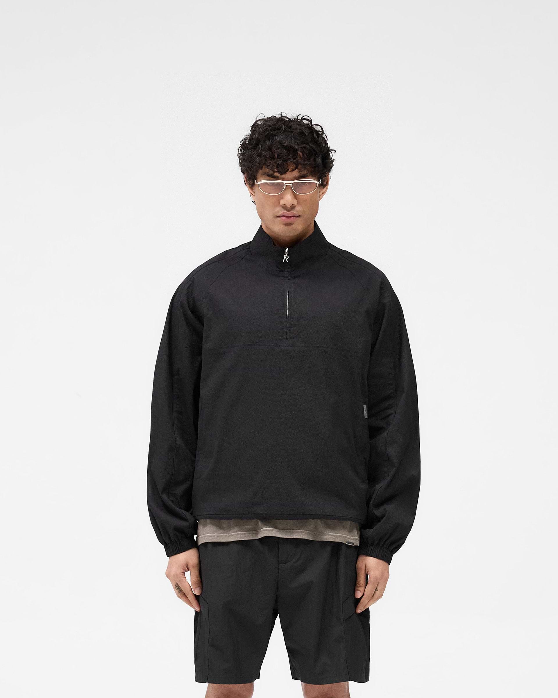 Quarter Zip Jacket - Schwarz