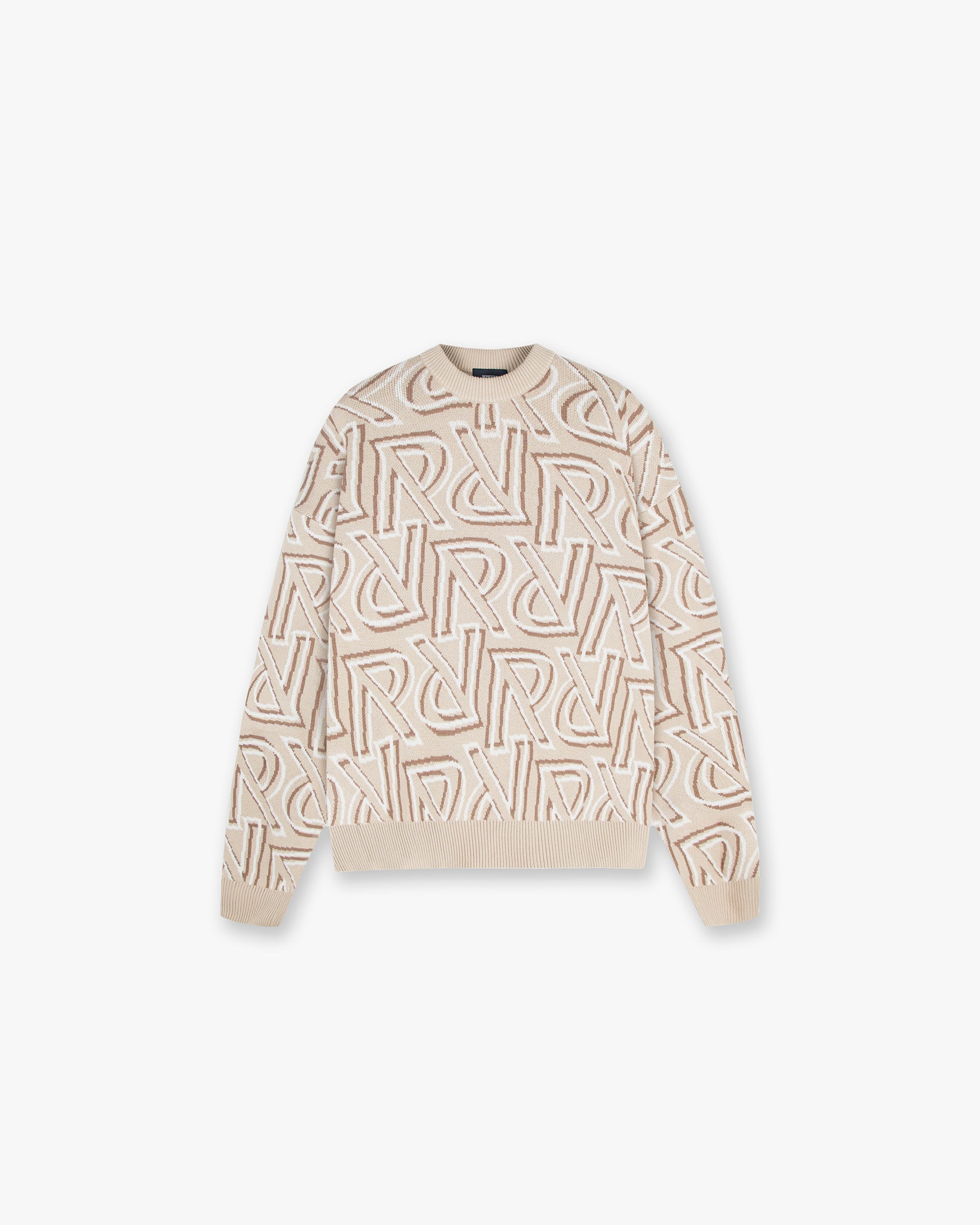 Monogram Knit Sweater - Kaschmir