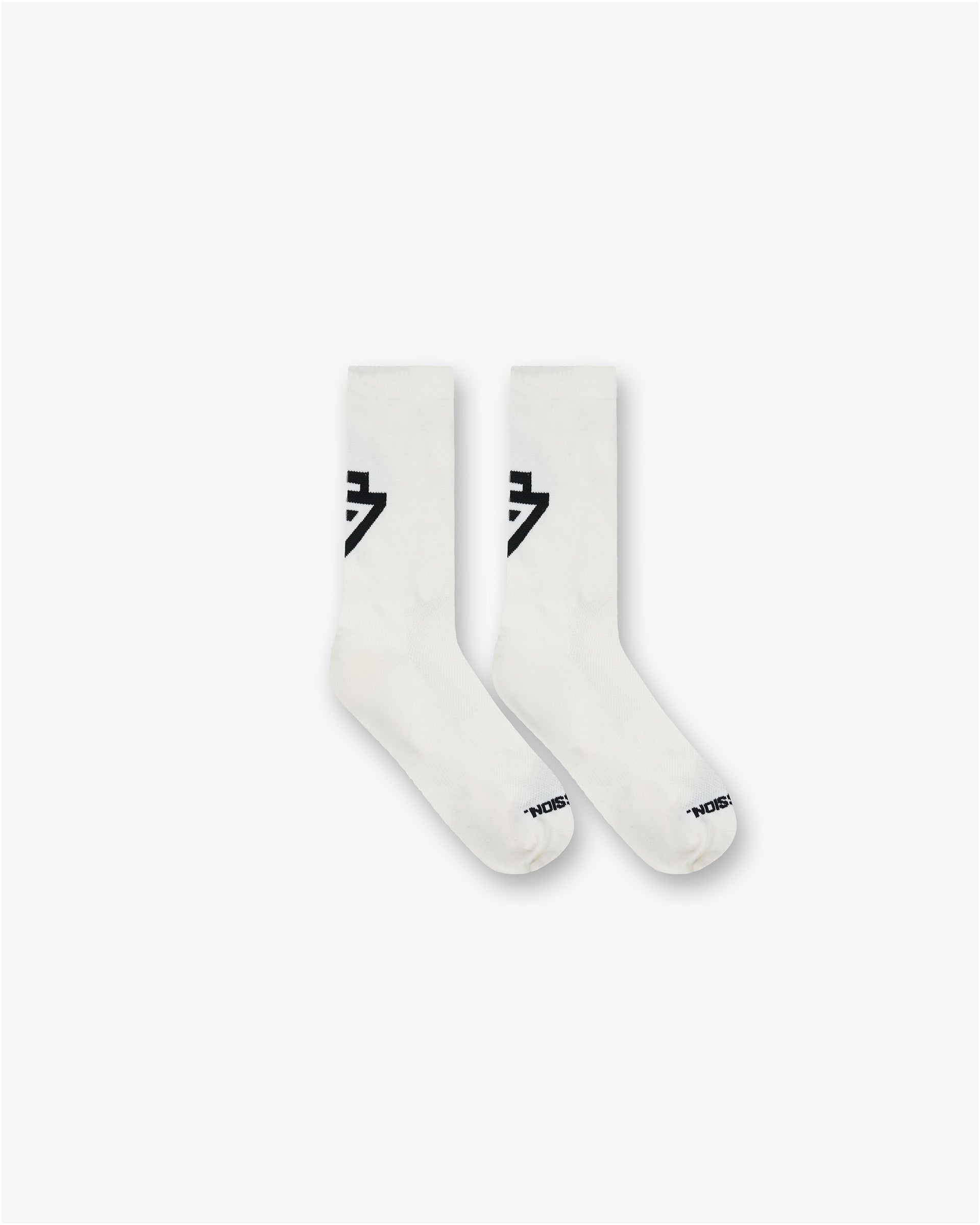 247 Race Sock 2 Pack - White