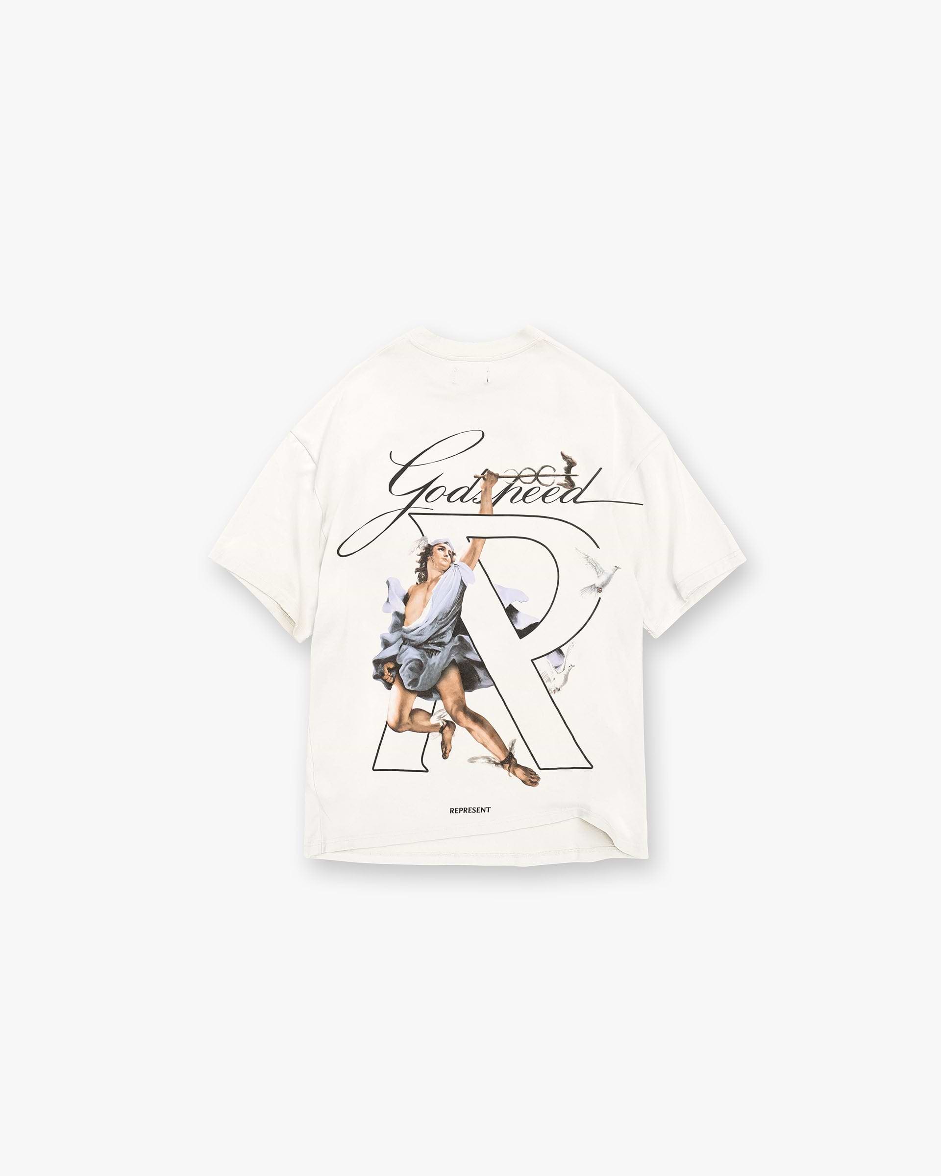 Flat White Hermes T-Shirt | Graphic T shirts | REPRESENT