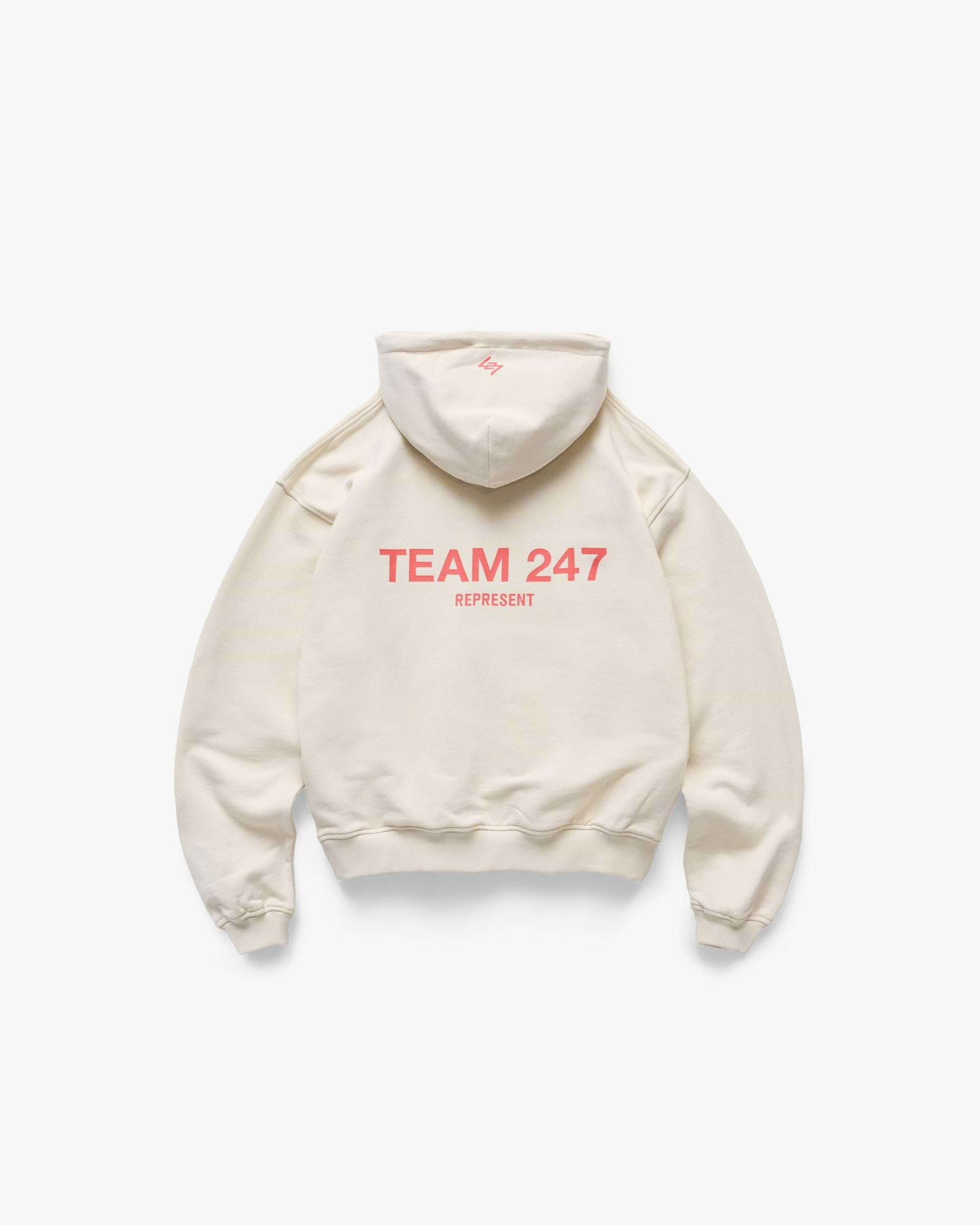 Team 247 Oversized Hoodie - Cream