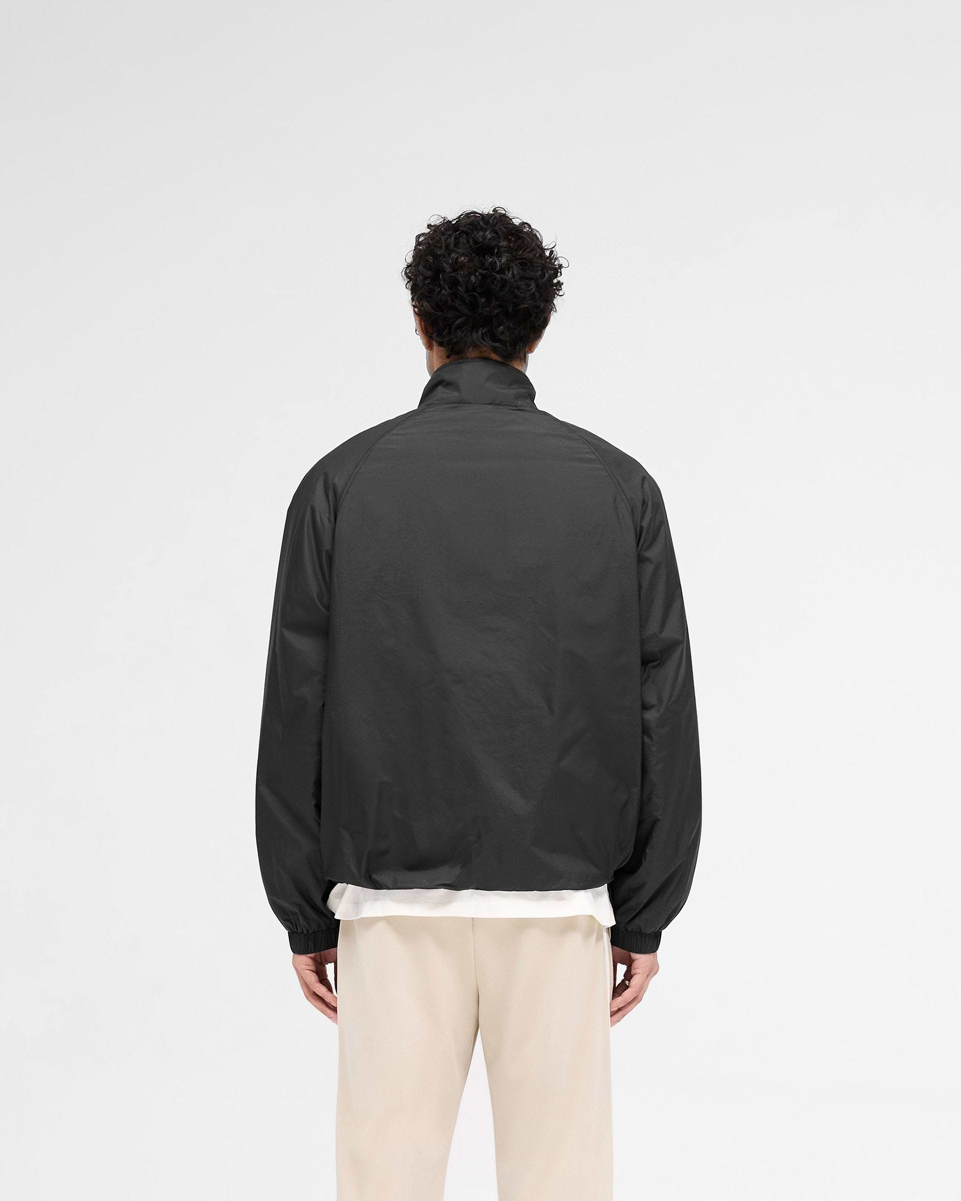 Funnel Neck Jacket - Schwarz