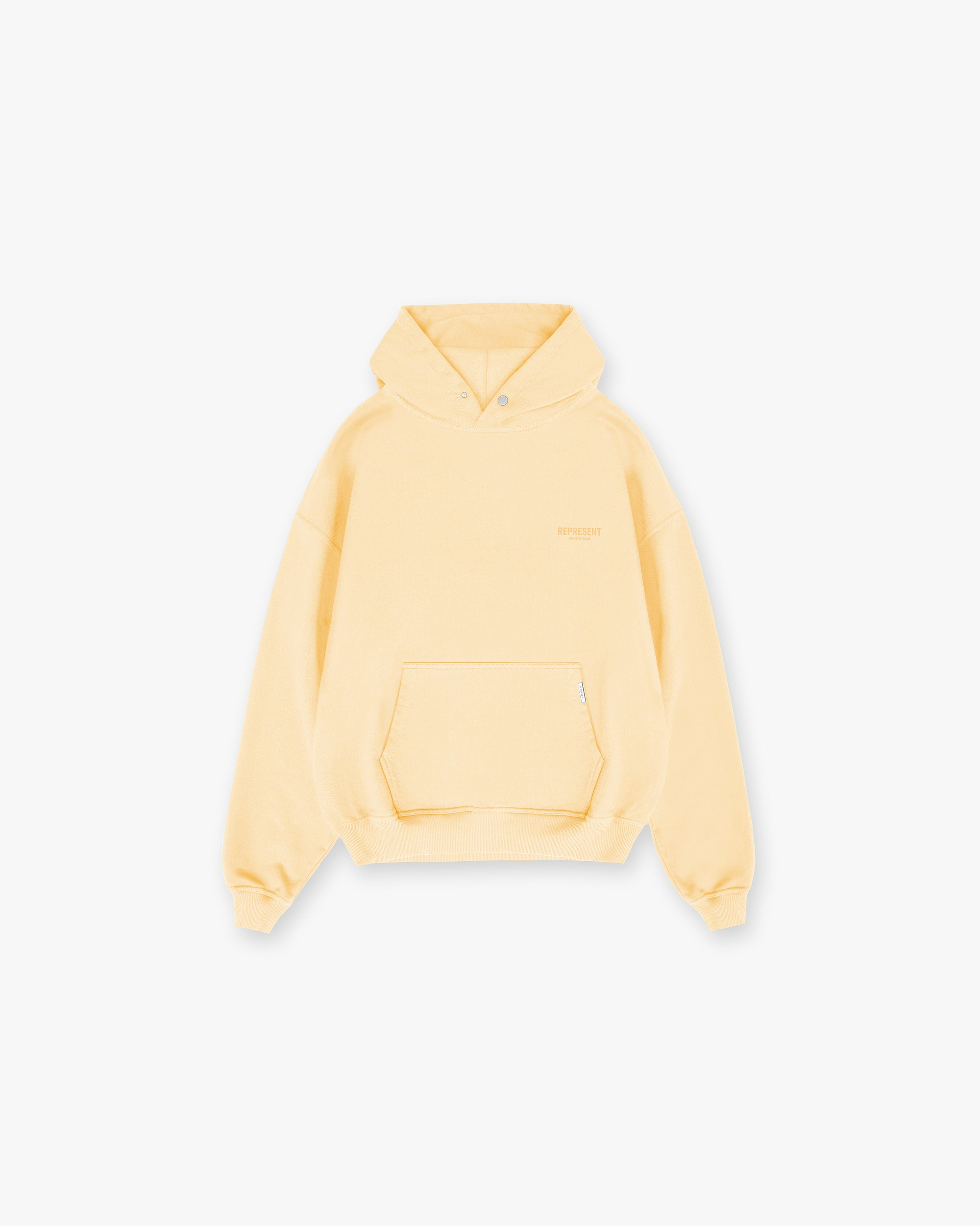 Represent Owners Club Hoodie - Pastel Yellow