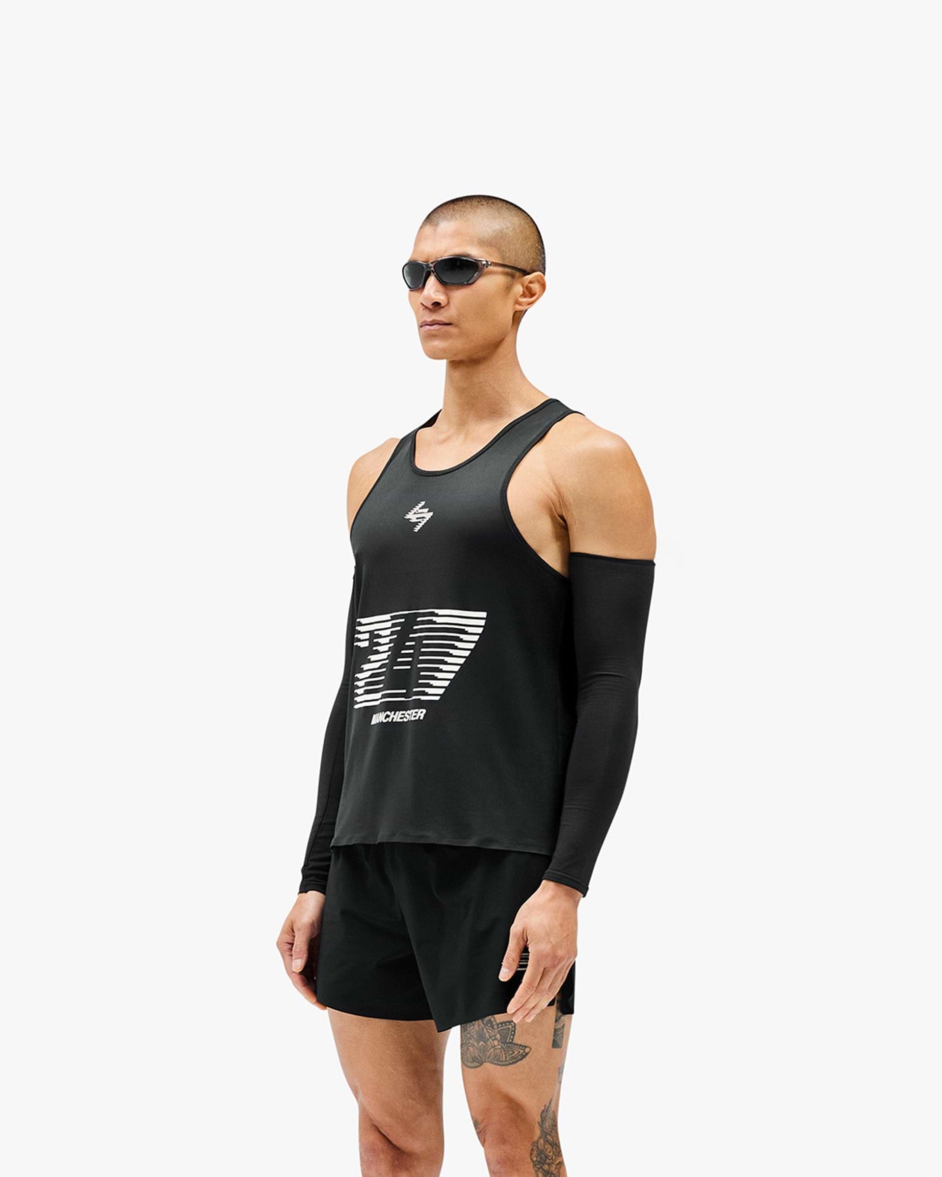 247 Manchester Singlet - Schwarz