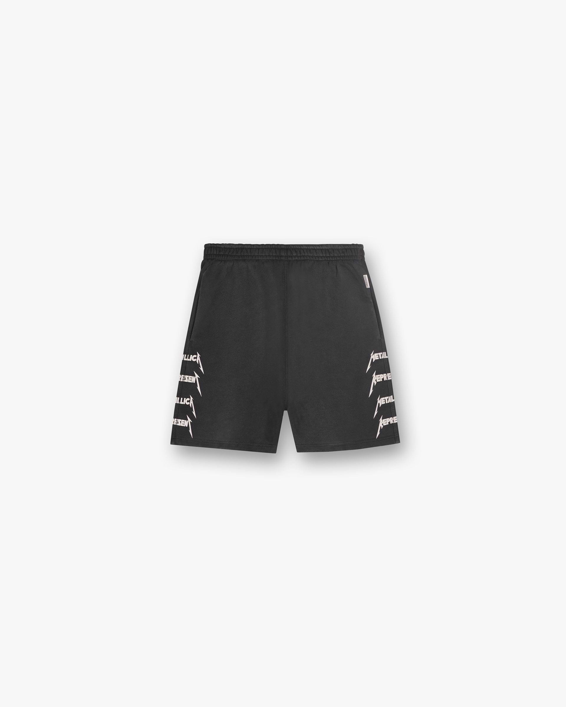 Represent X Metallica Local Crew Short - Schwarz gebeizt