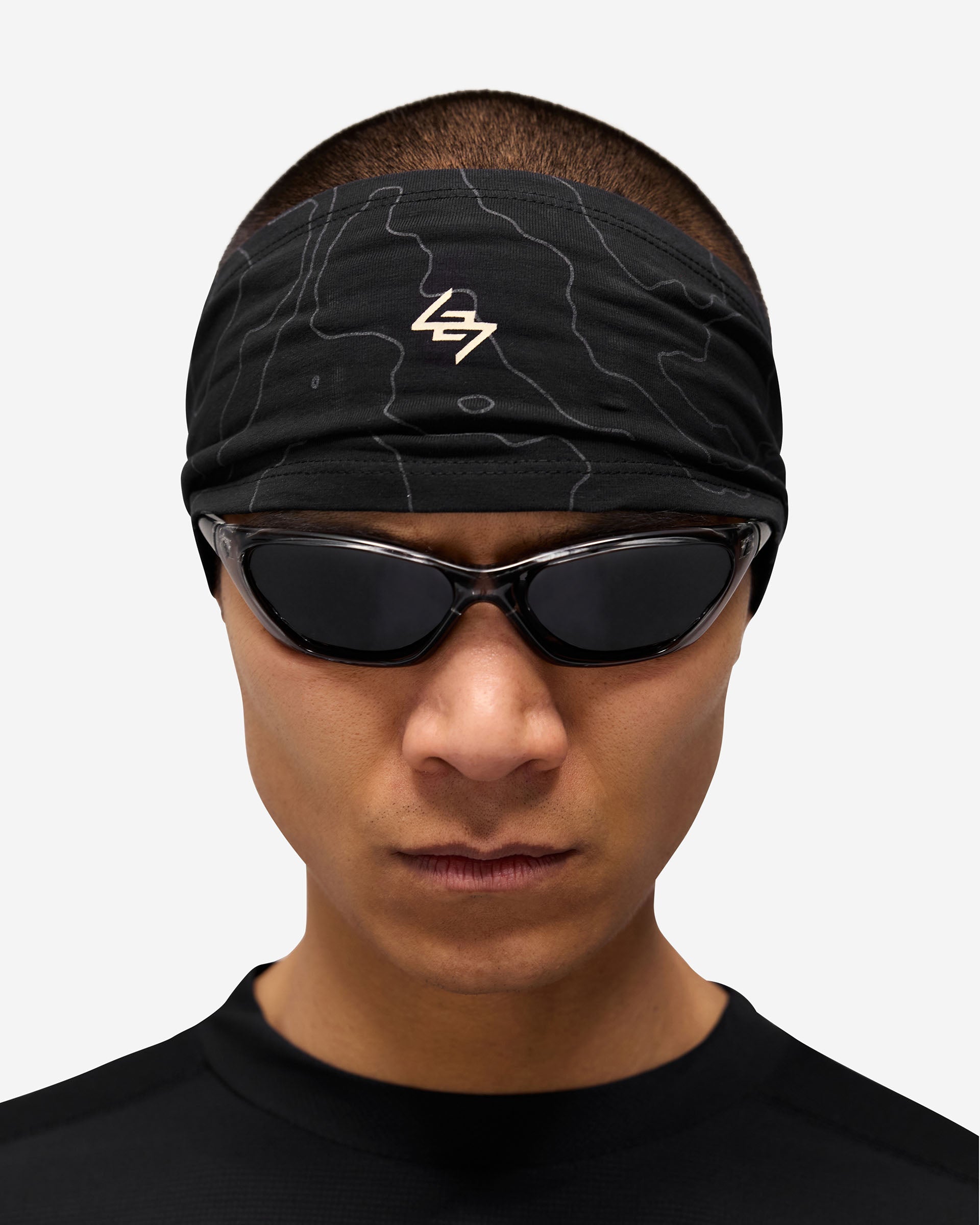 247 Contour Headband - Schwarz