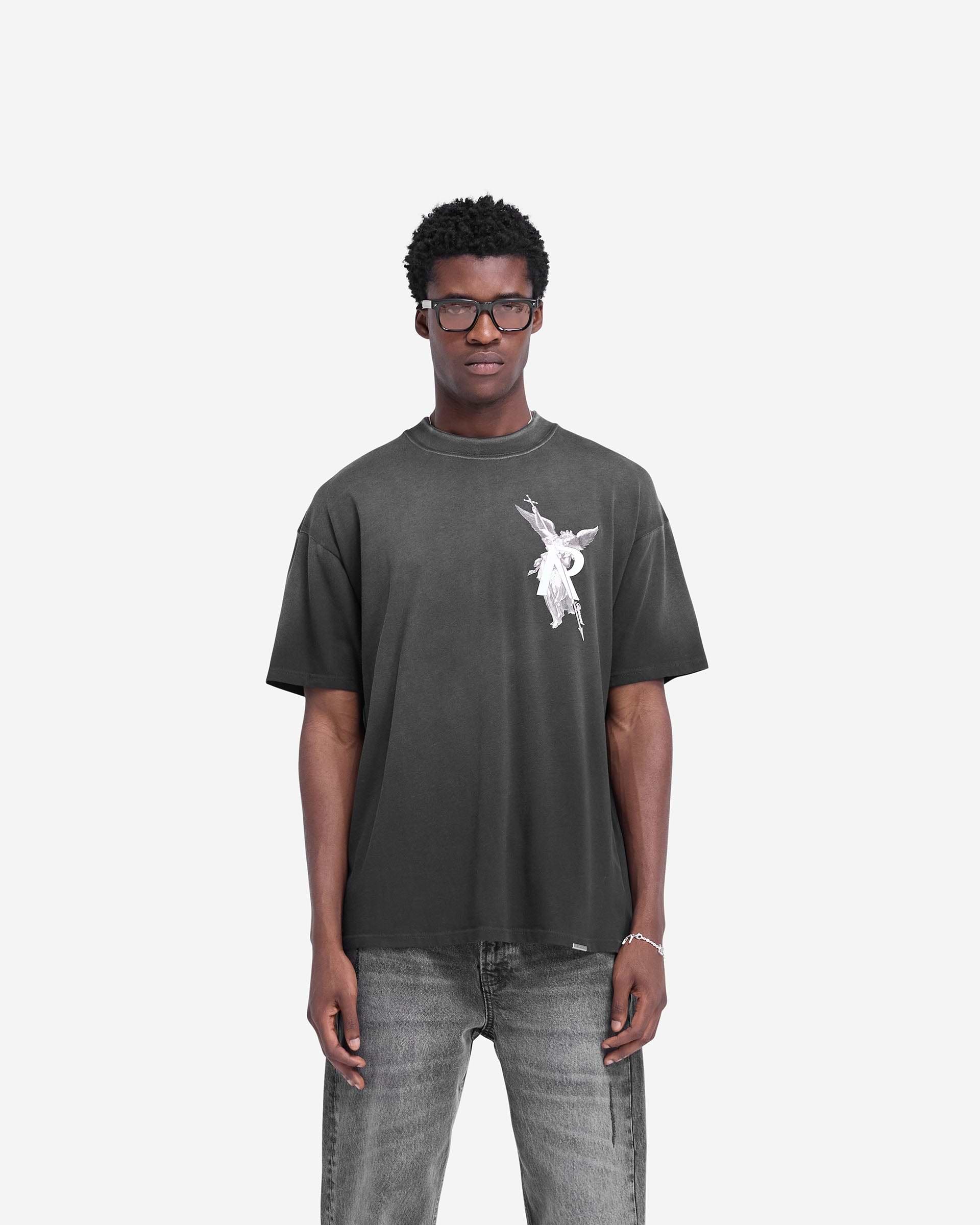 Archangel Camiseta - Negro Manchado