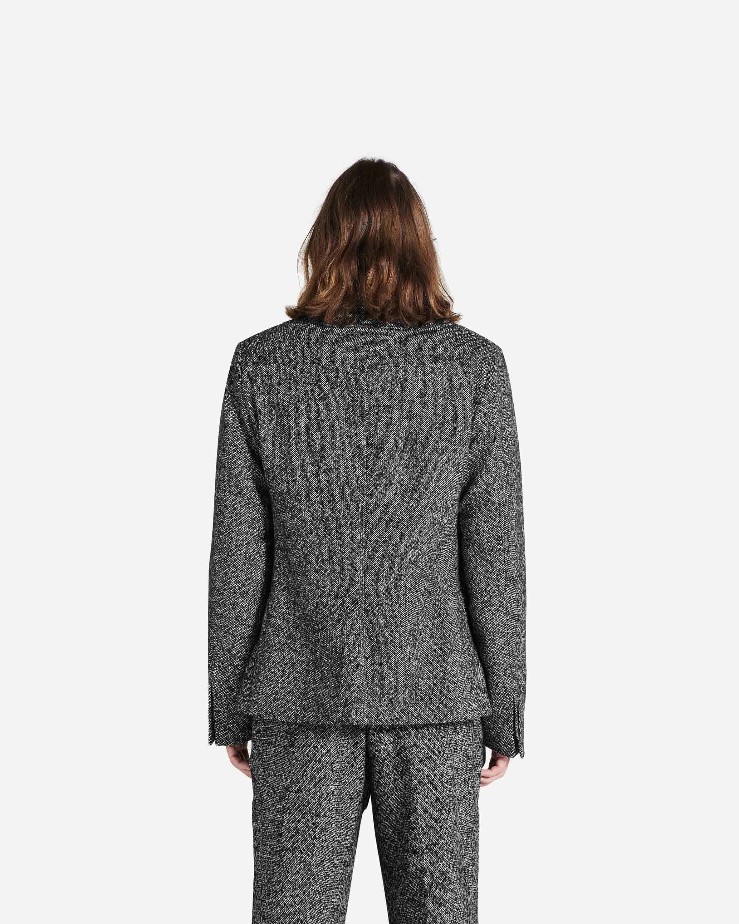 Double Breasted Blazer - Schwarz Weiss