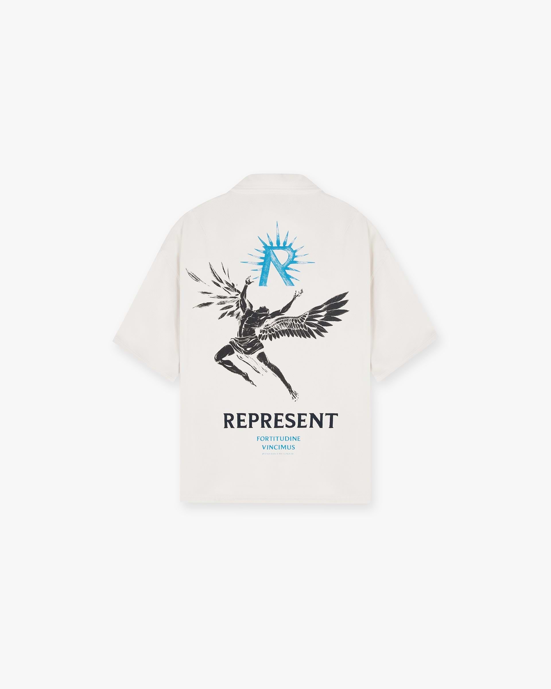 Icarus Short Sleeve Shirt - Cremeweiss