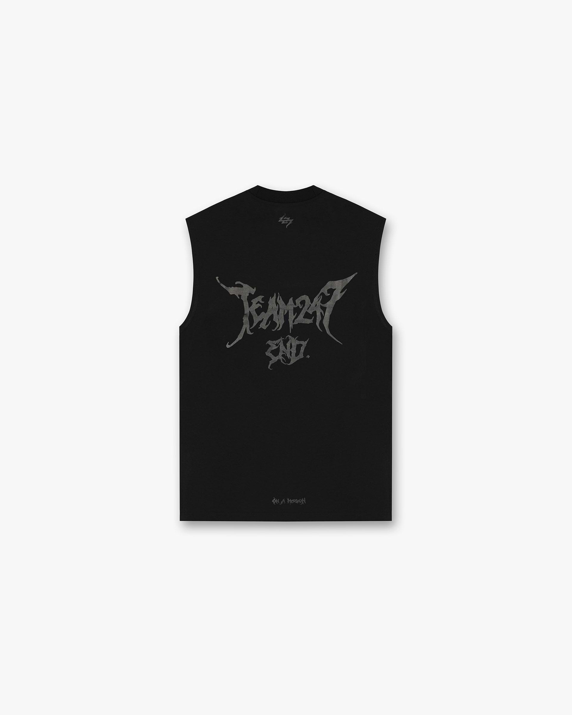 Team 247 X END Oversized Tank - Noir Intense