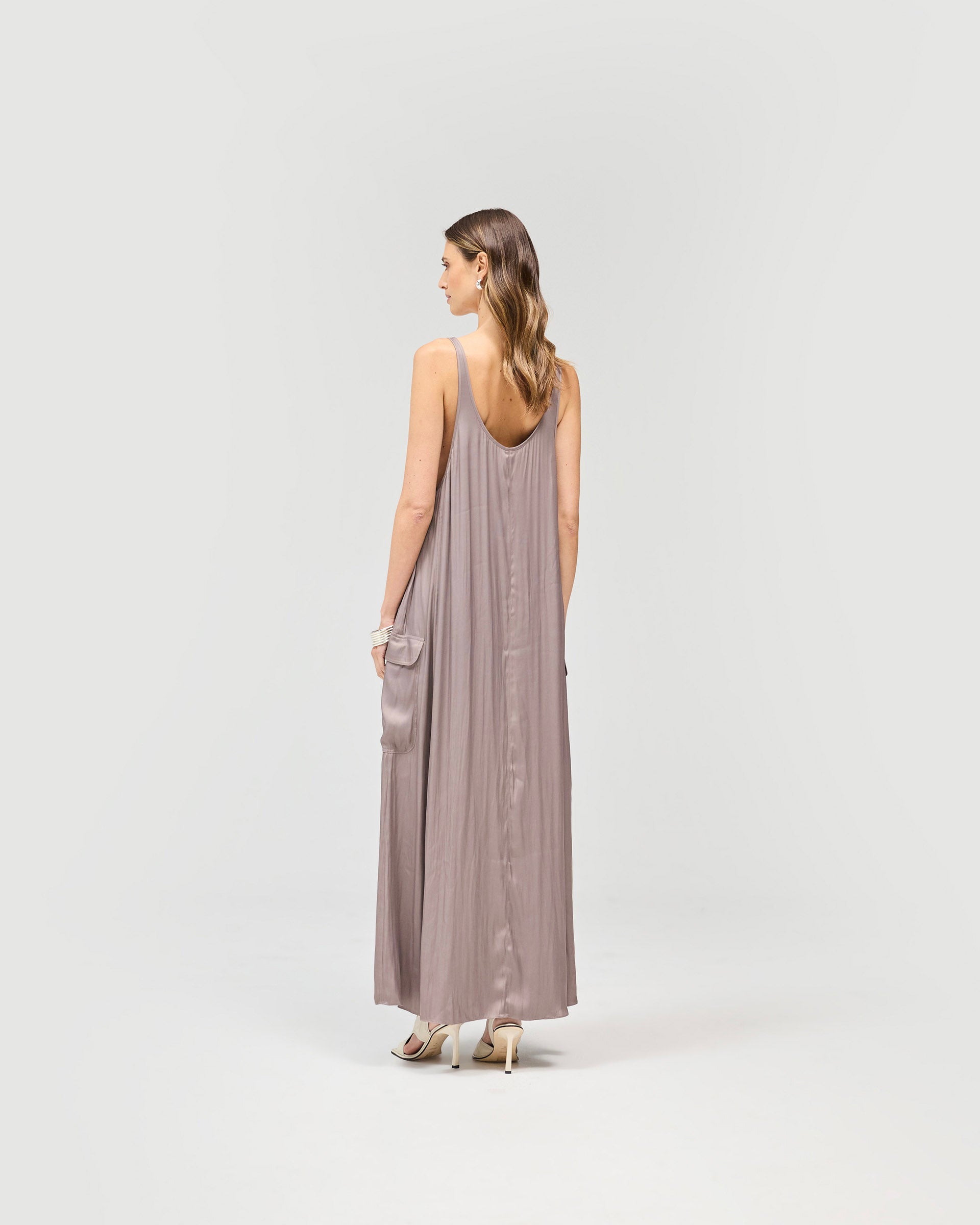 Adrenaline Maxi Dress - Schokolade