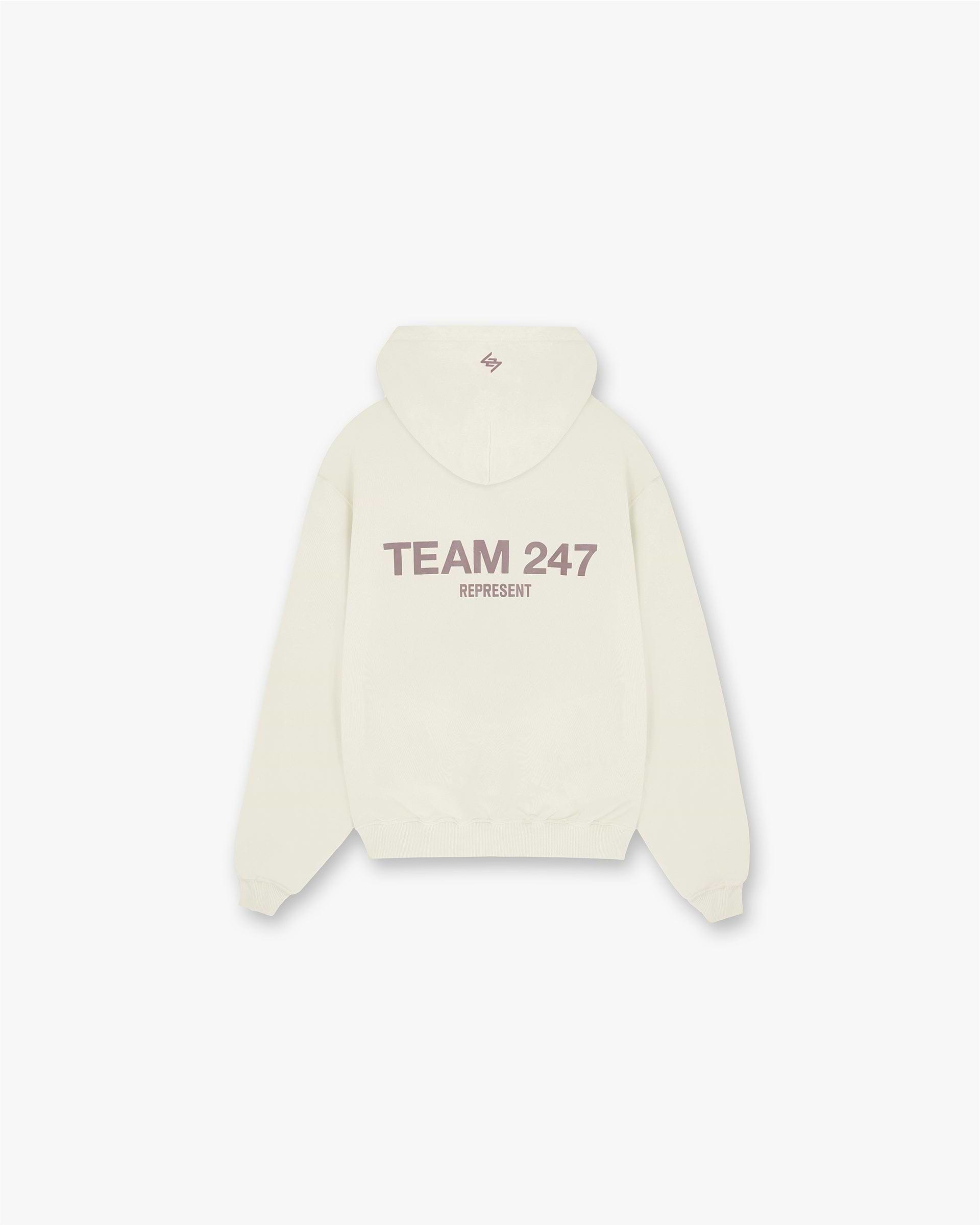 Team 247 Oversized Hoodie - Cream
