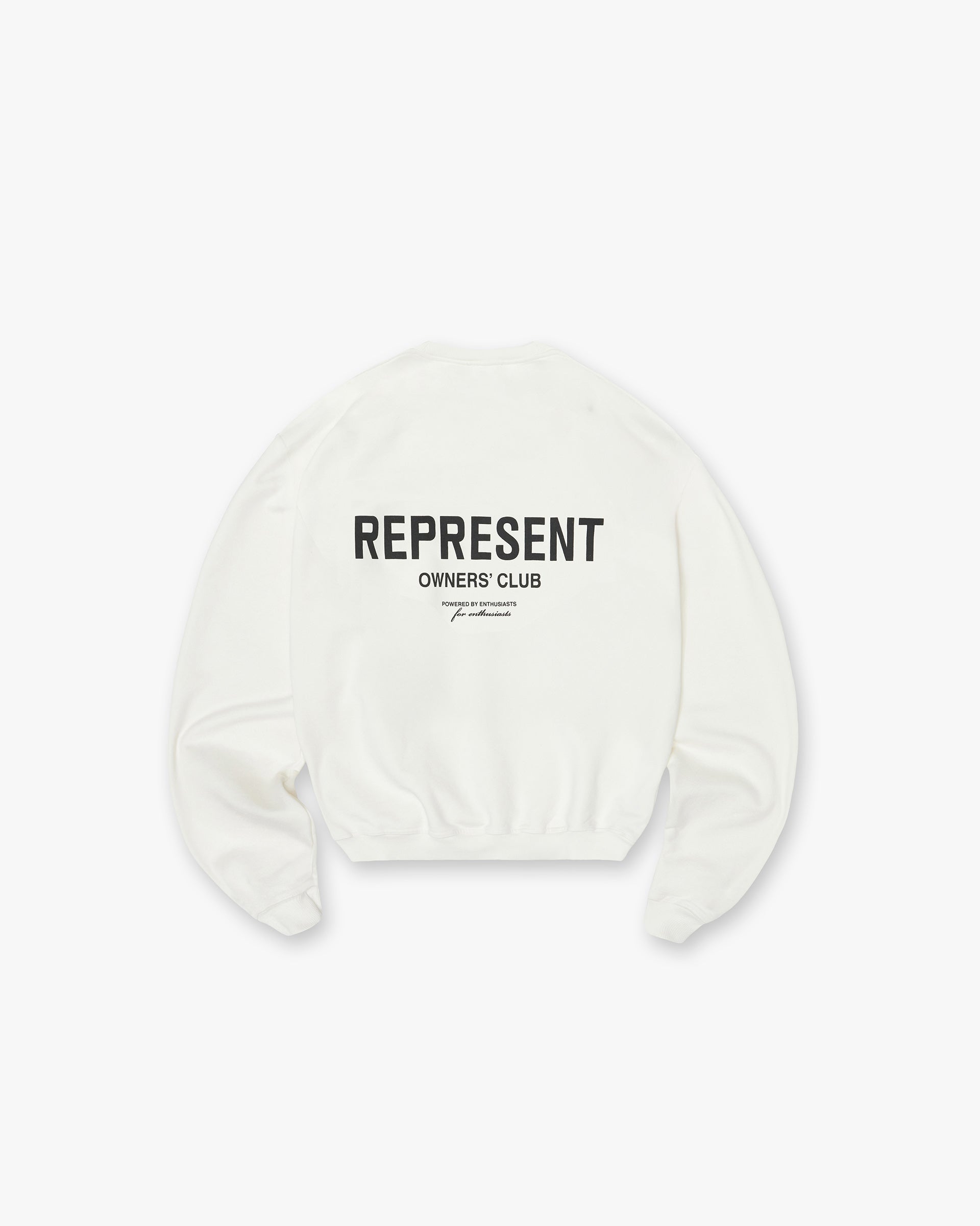 Represent Owners Club Sweater - Flat White