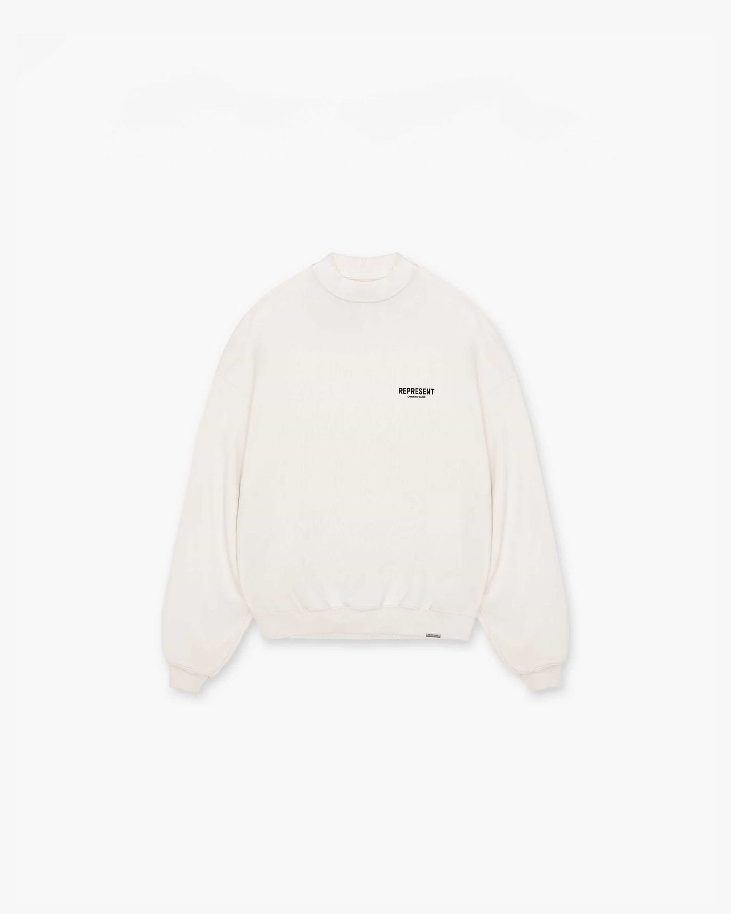 【関税&送料込】Represent Sweaters White Streetwear Sweaters & Jumpers | Sweatshirts | REPRESENT