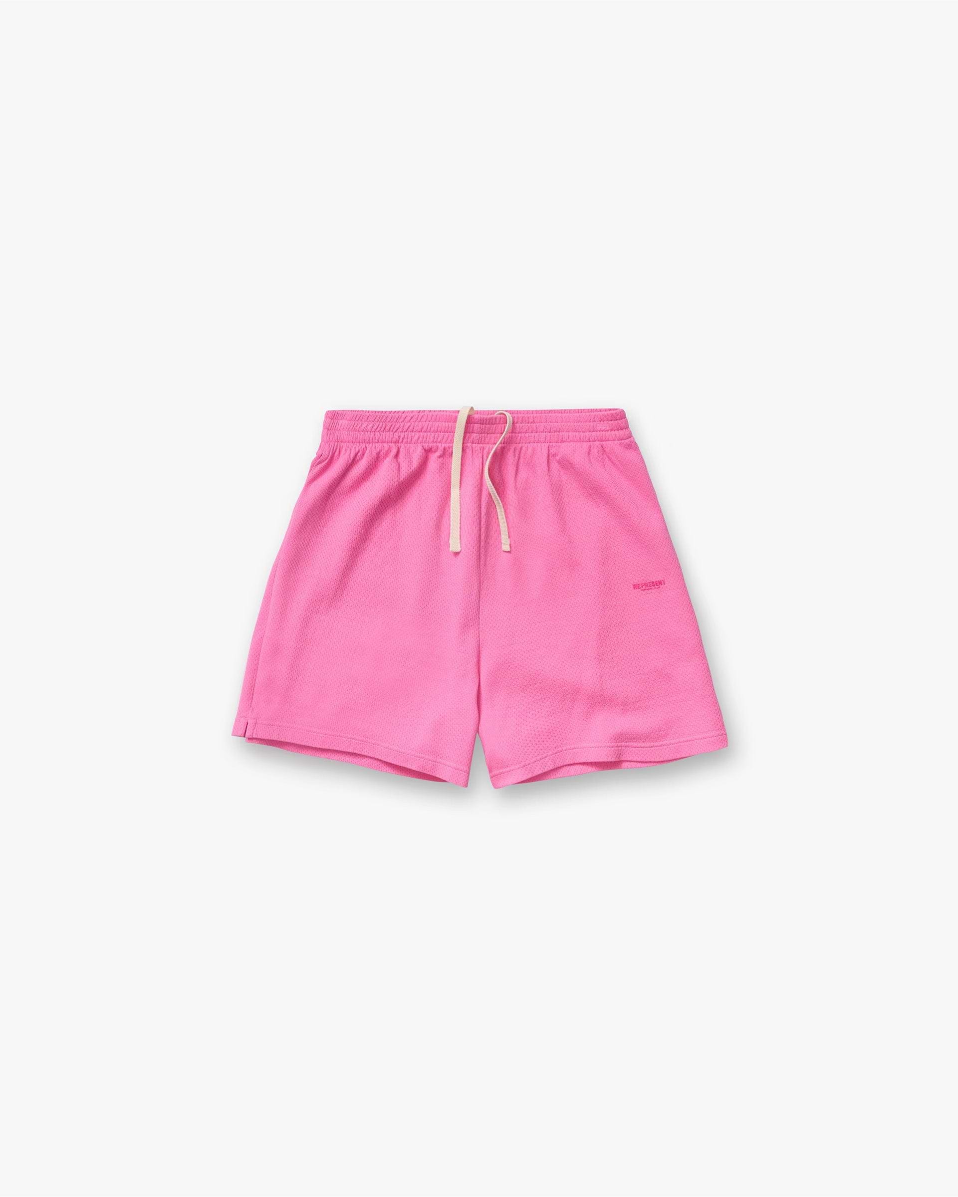 Micro Owners Club Mesh Shorts - Pink Lemonade