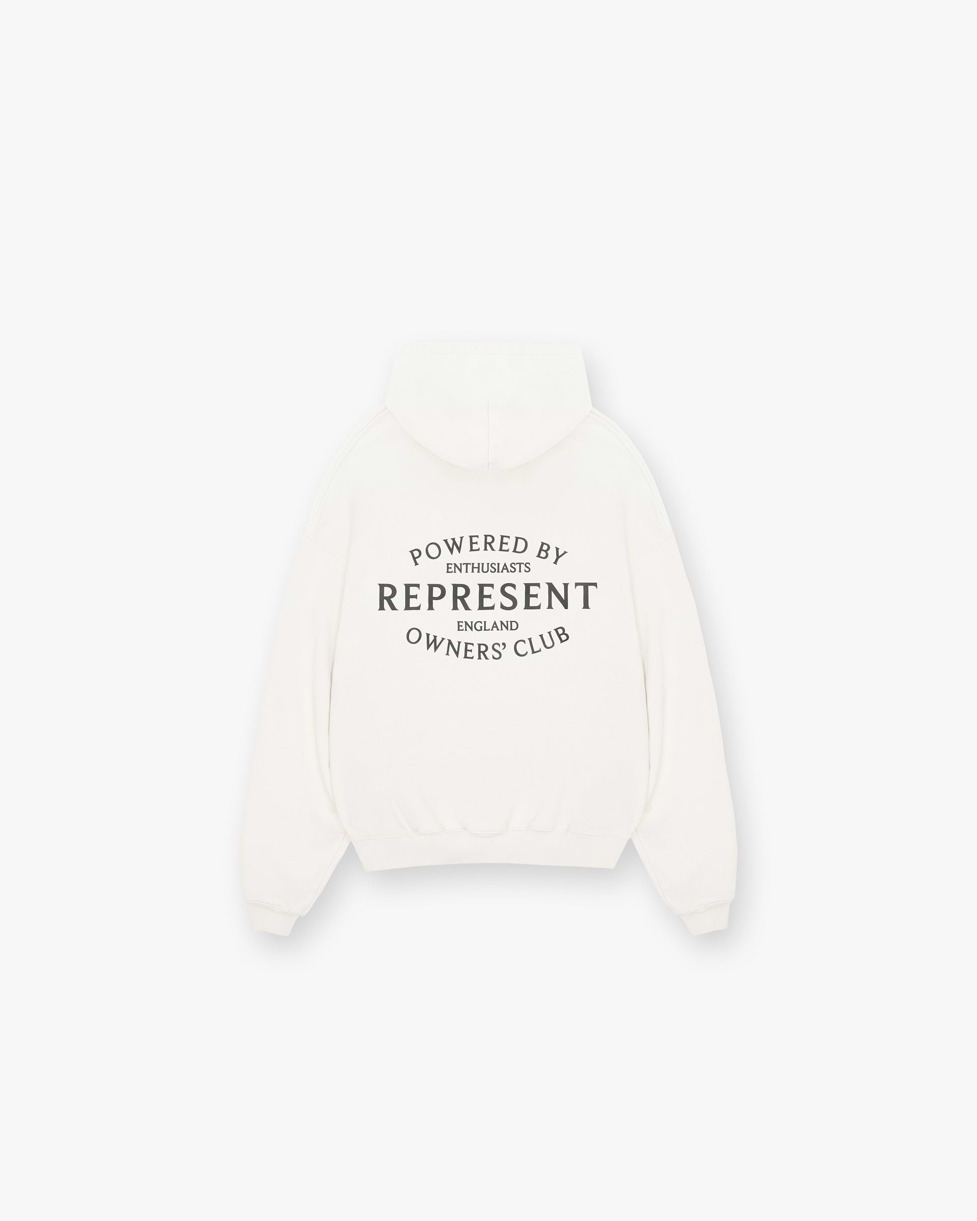 Represent Owners Club Stamp Hoodie - Cremeweiss