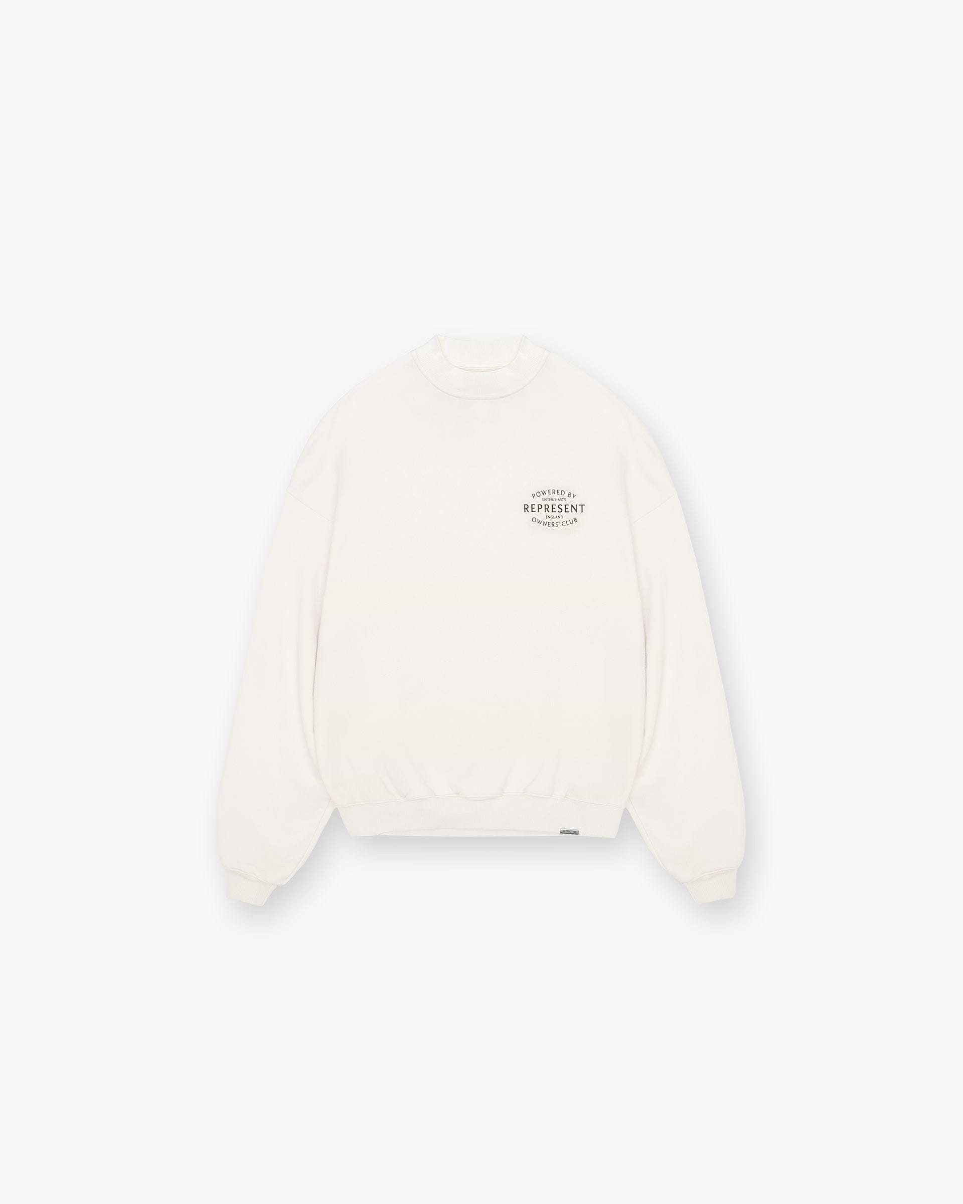 Represent Owners Club Stamp Sweater - Cremeweiss