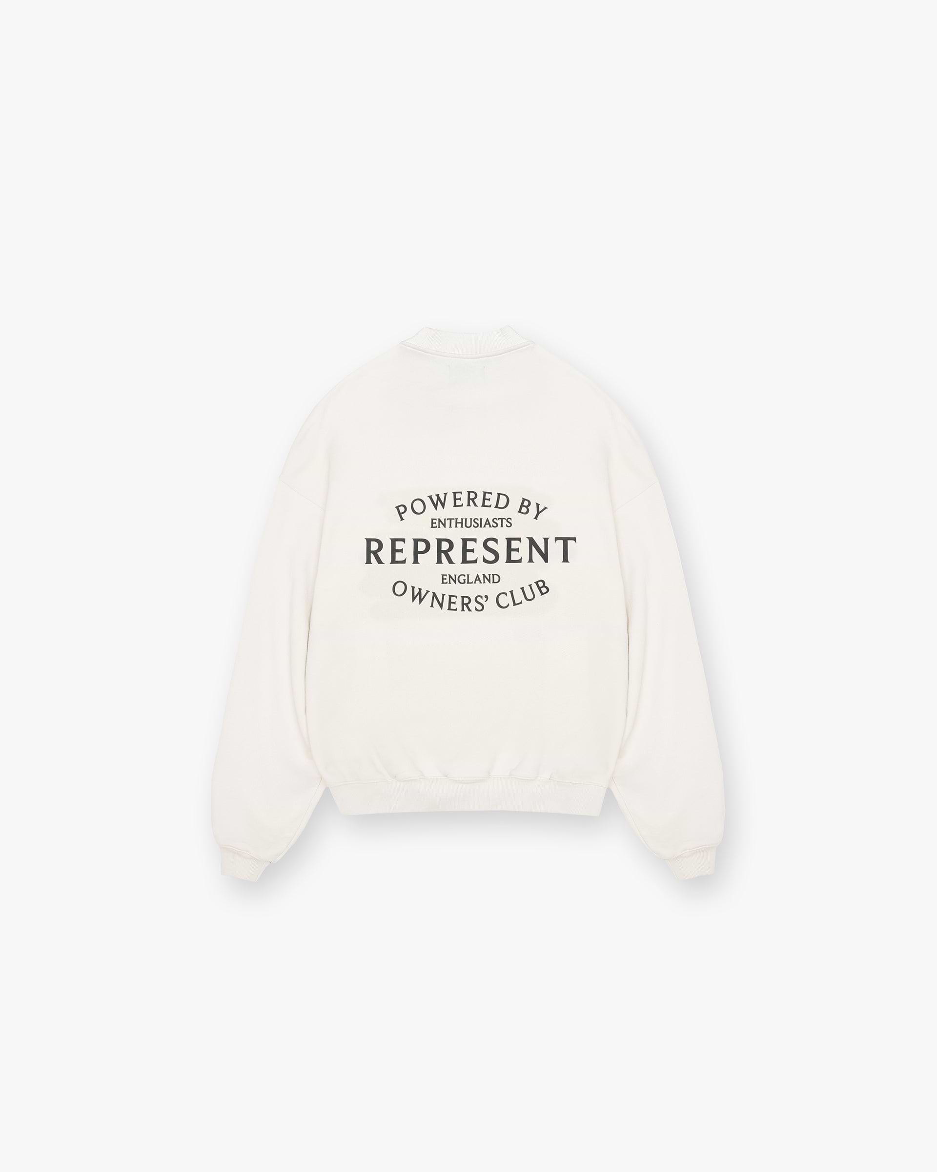 Represent Owners Club Stamp Sweater - Cremeweiss
