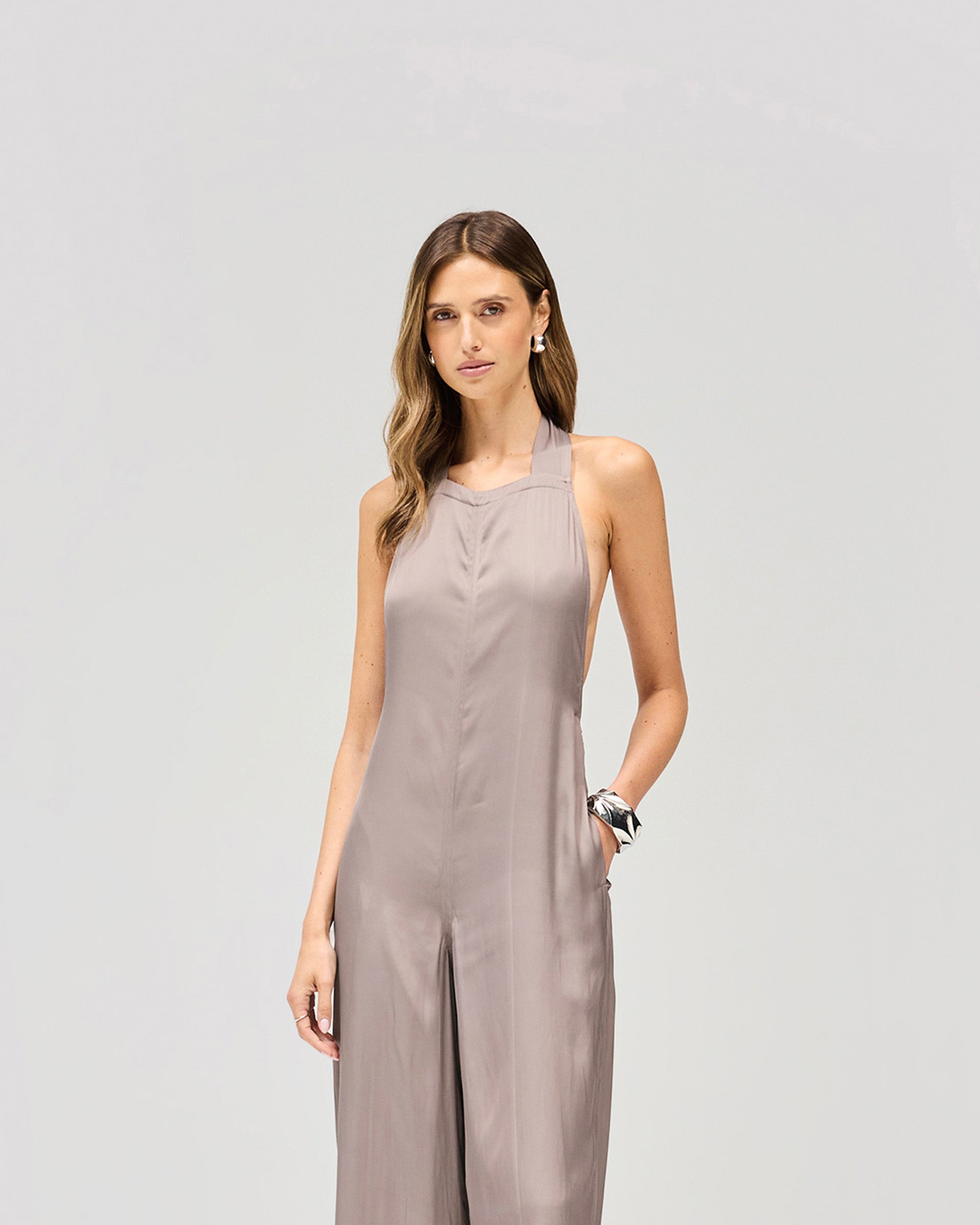 Voltage Jumpsuit - Schokolade
