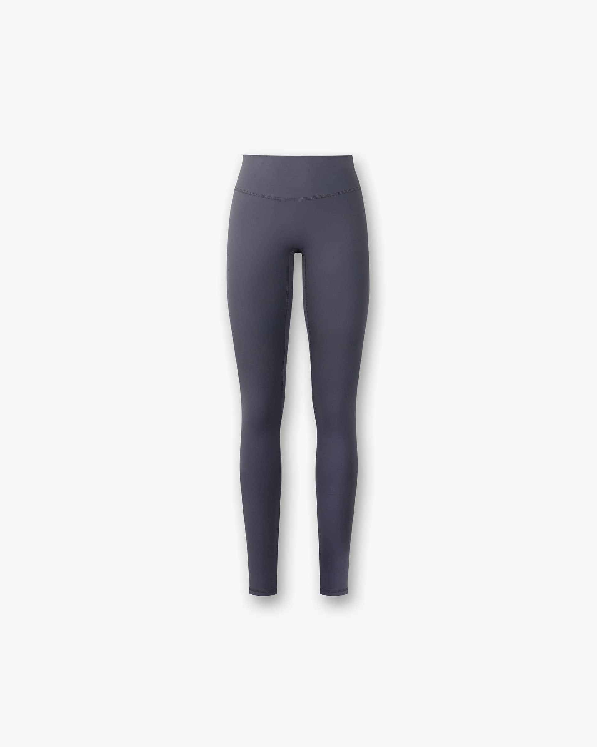 Front product image of a womens grey legging on a plain white background | Owners Club Legging in Grey | Leggings with a flexible and durable design | Womens Bottoms | Represent Clo