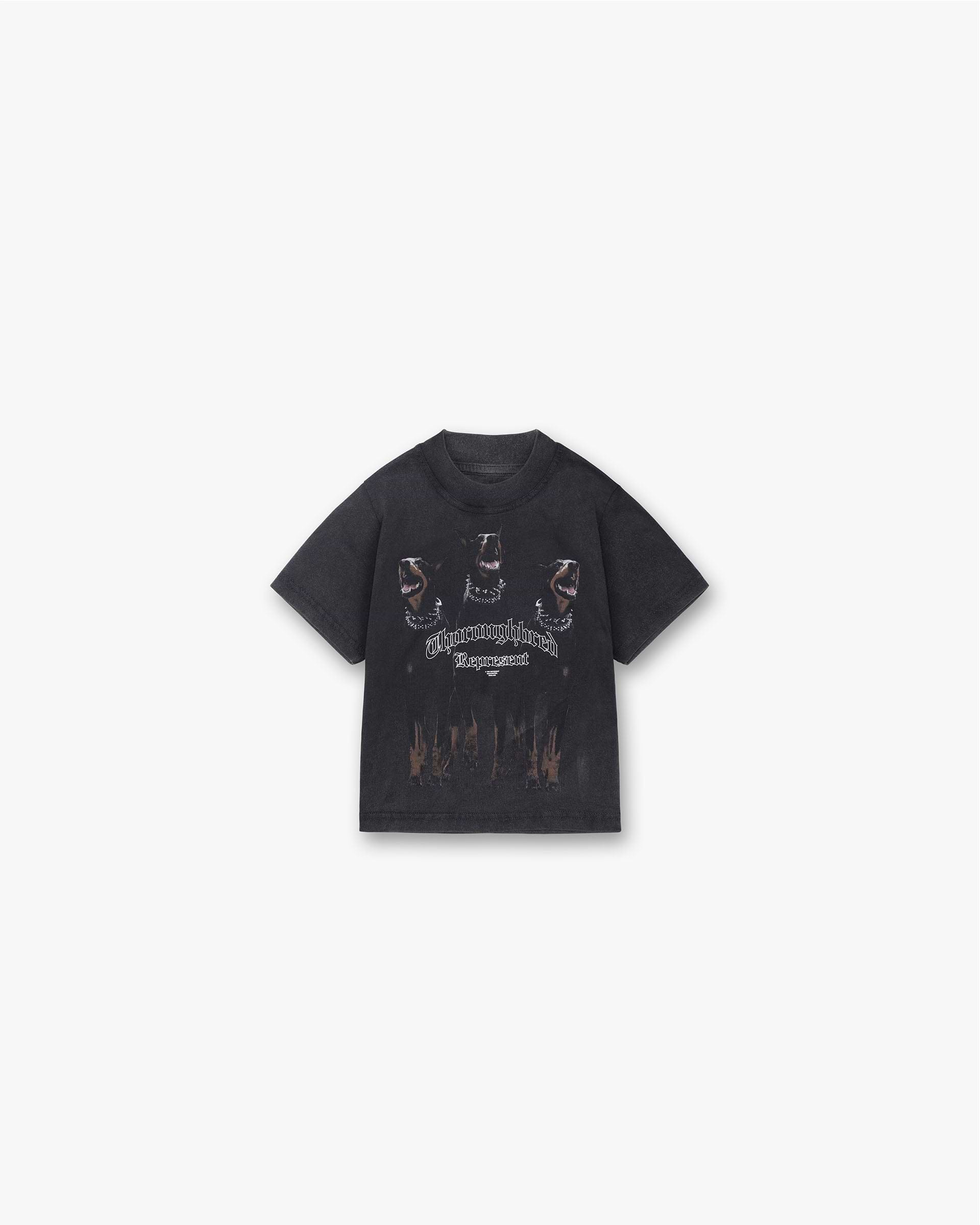 Mini Thoroughbred T-Shirt - Vintage-Schwarz