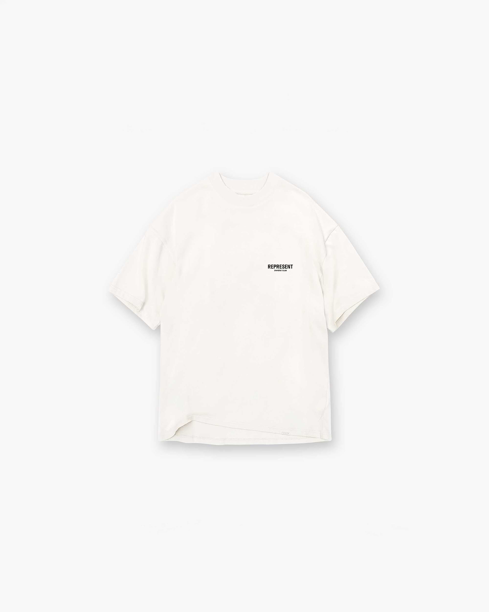 T-Shirt Represent Owners Club - Blanc plat