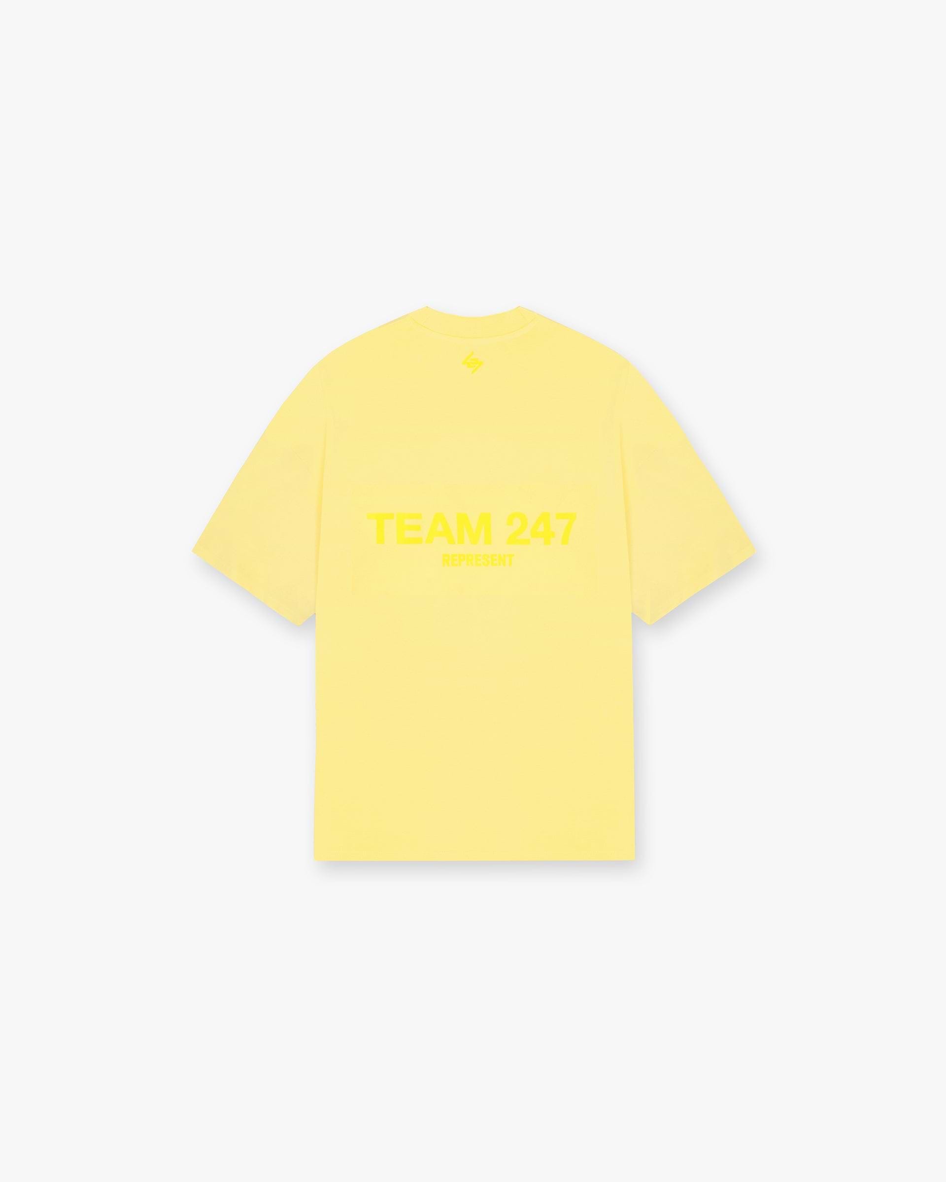 Team 247 Oversized T-Shirt - Zitronengelb
