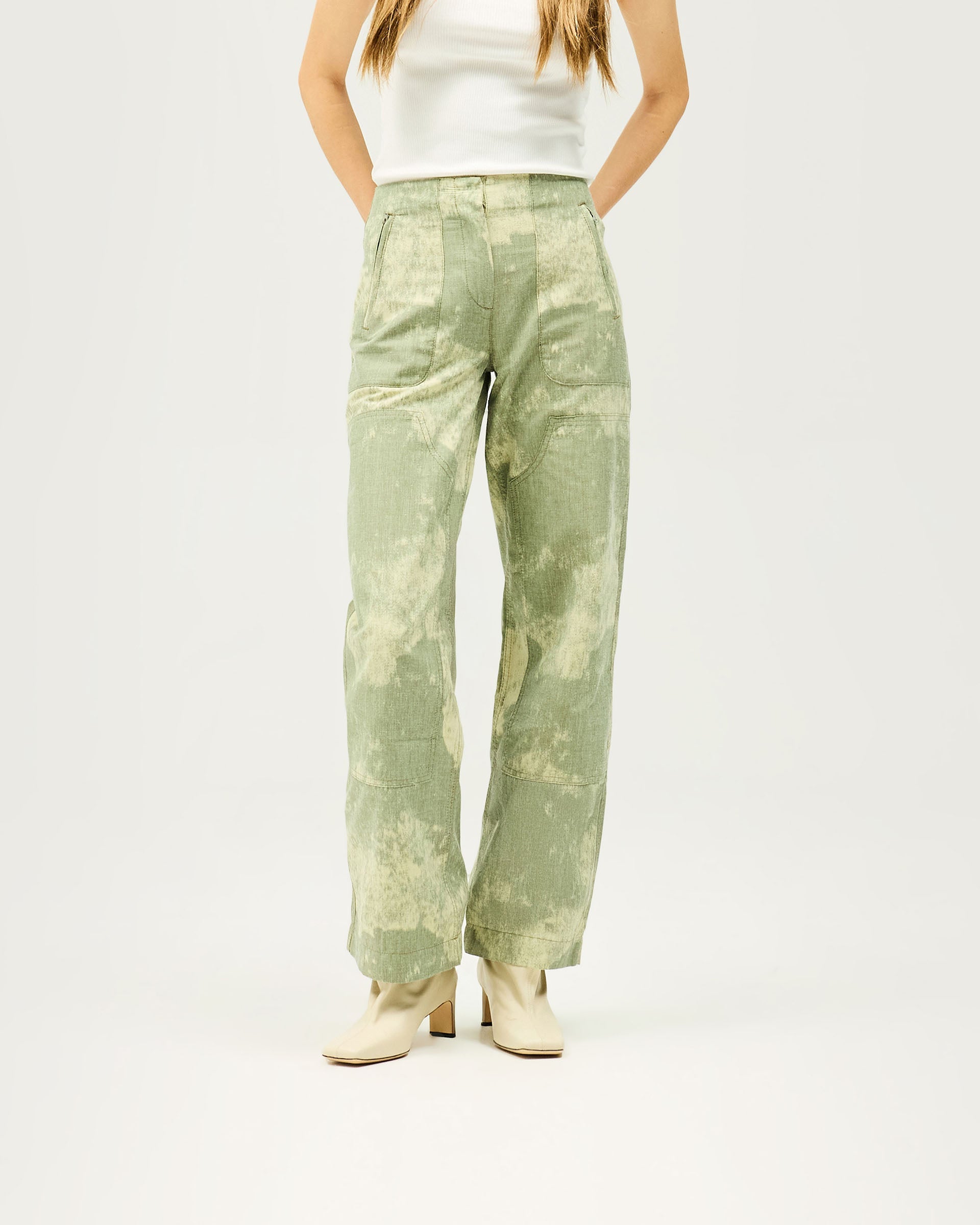Hideaway Cargo Pant - Light Camo Print