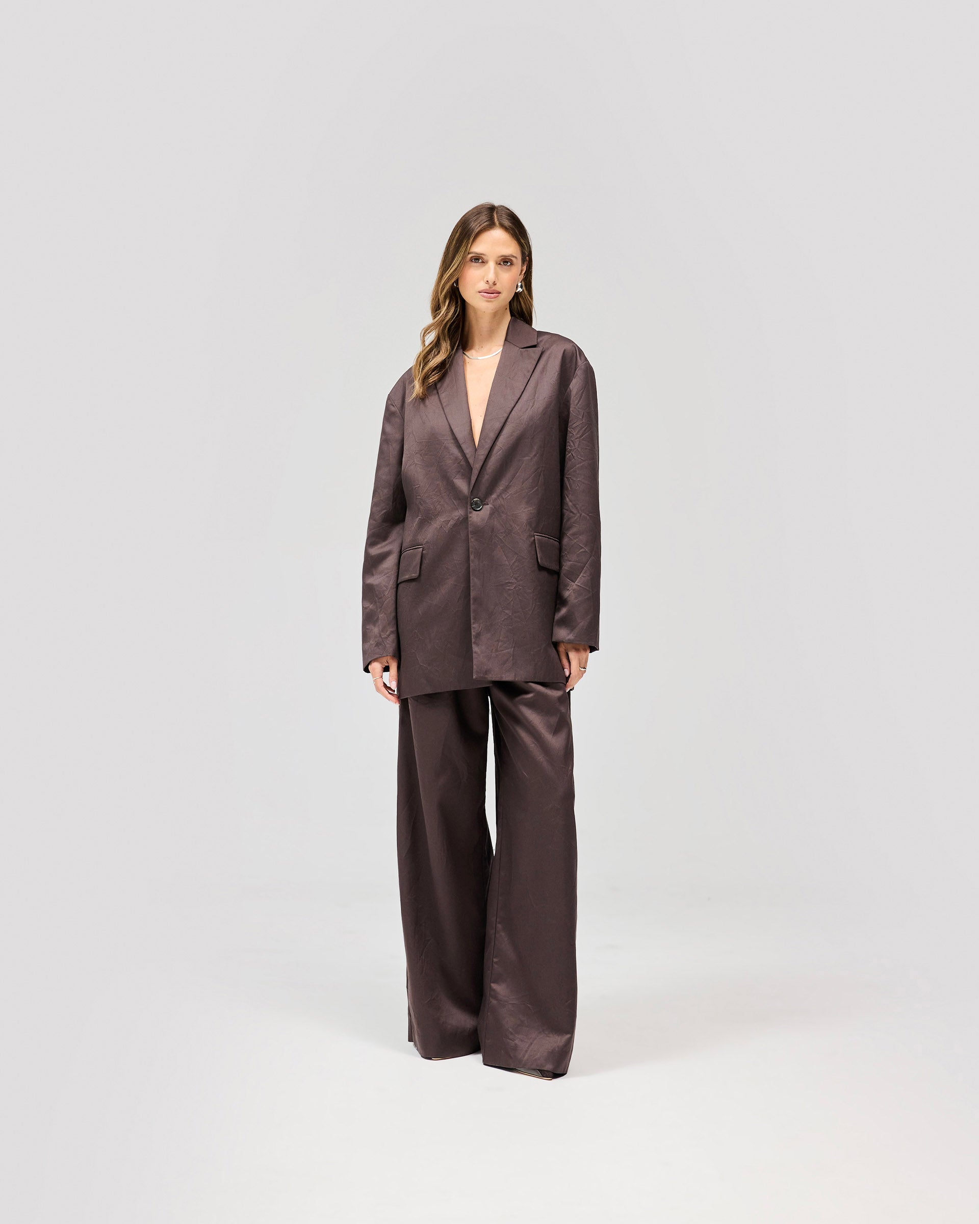 Crimp Jacket - Black Coffee