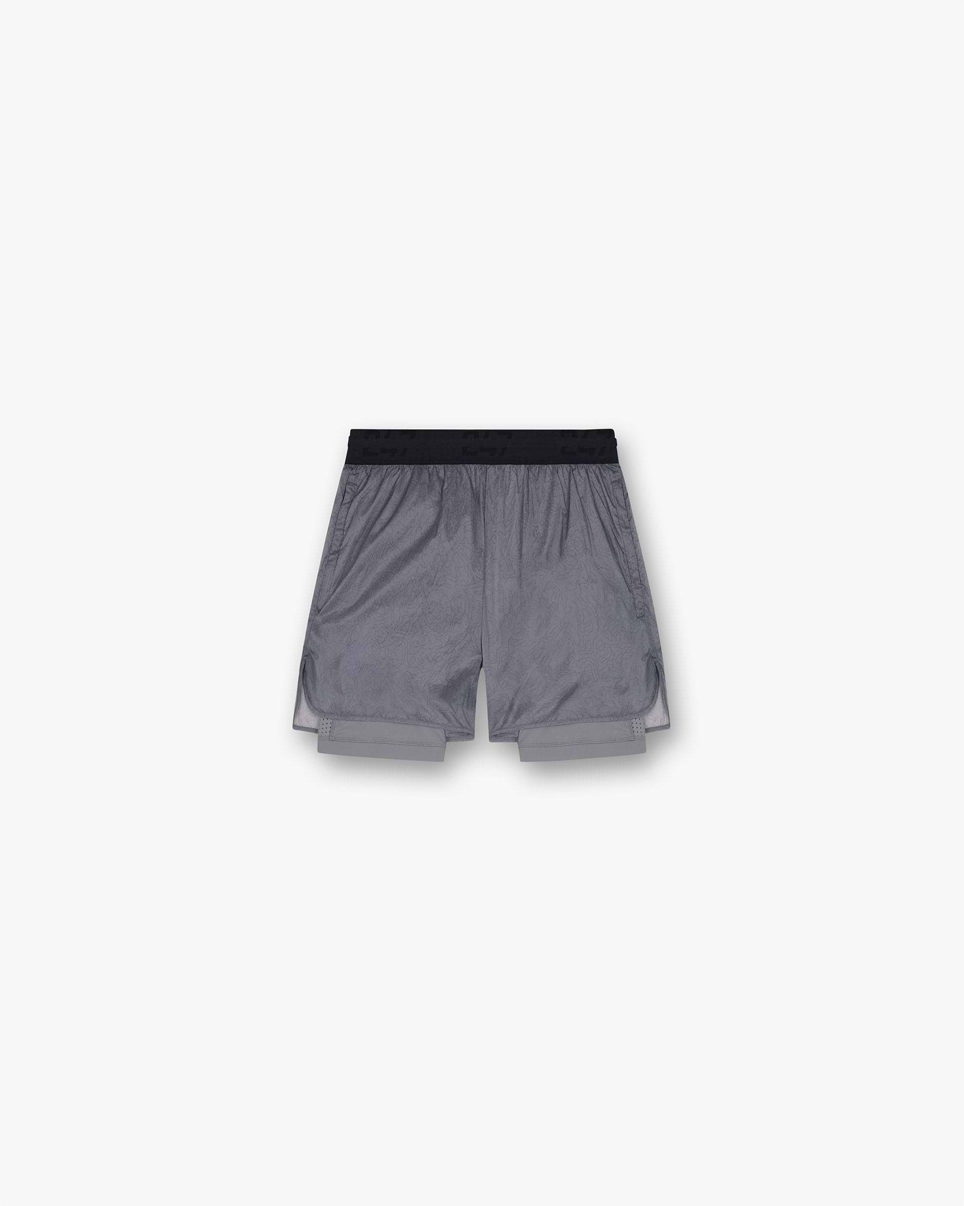 247 Contour 2-In-1 Run Shorts - Titan