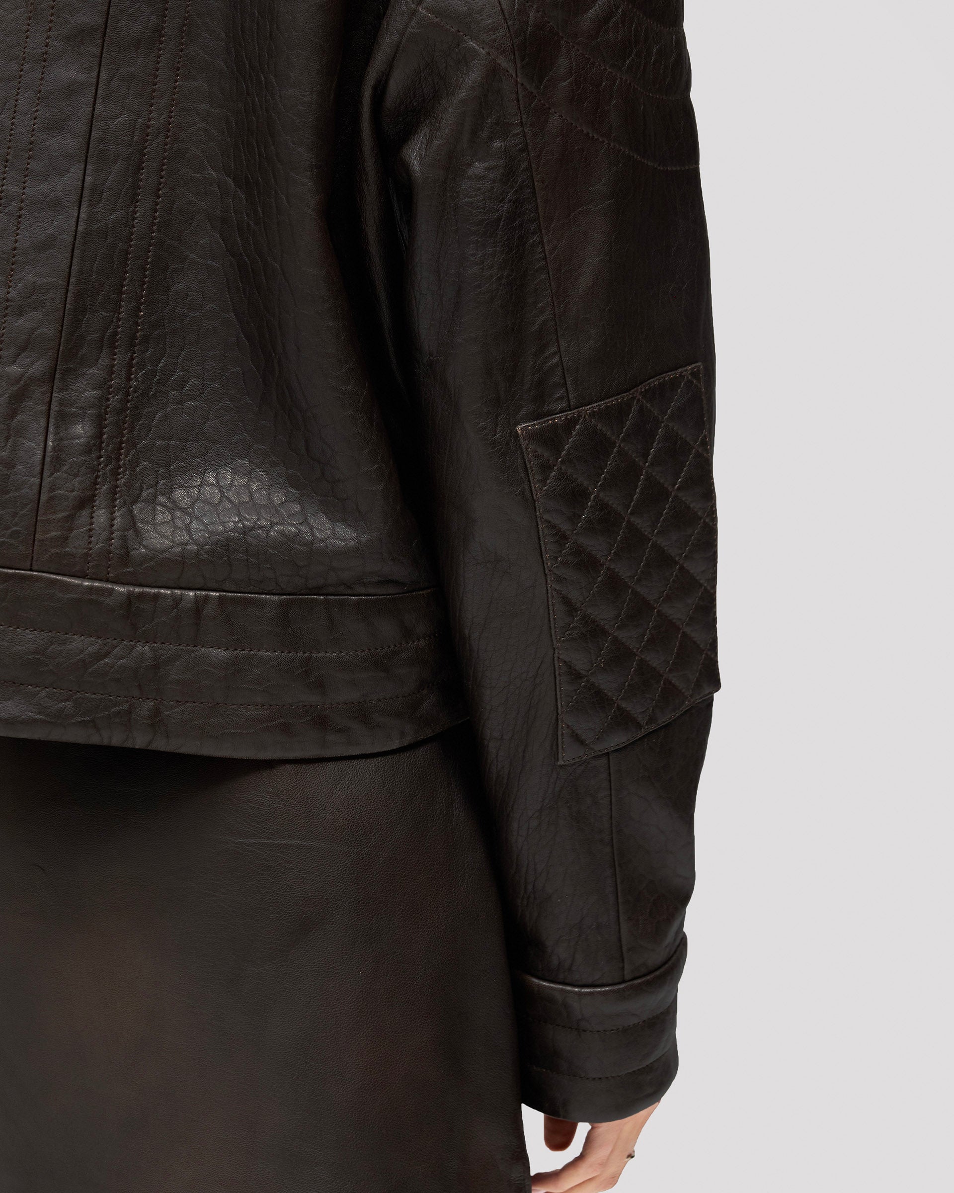 Drive Jacket - Dunkles Schokolade