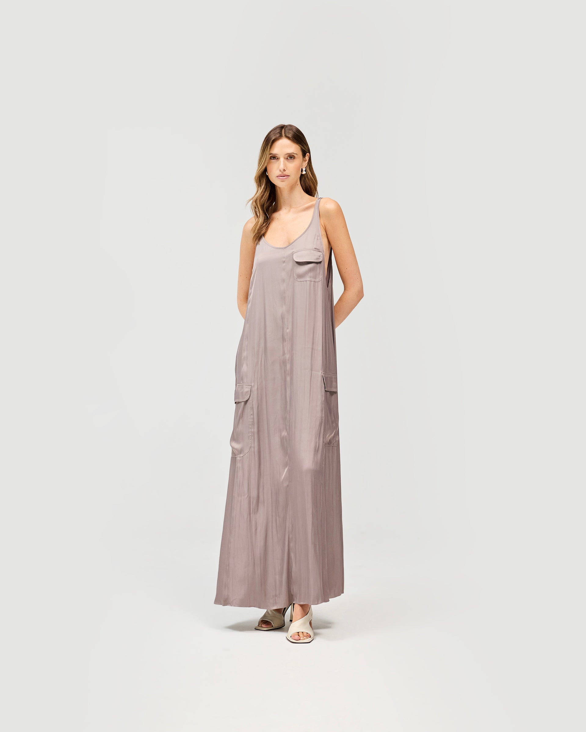 Adrenaline Maxi Dress - Schokolade