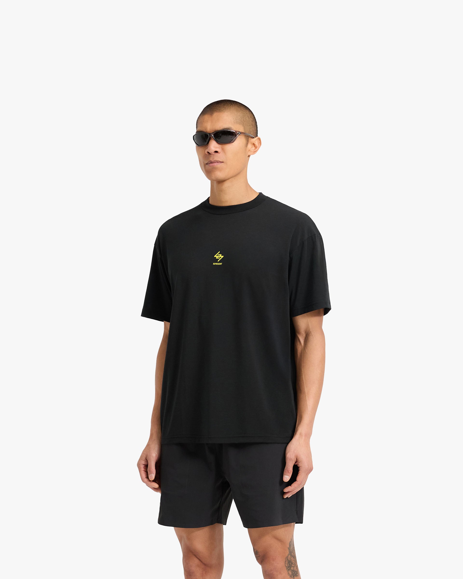 247 Chicago Oversized T-Shirt - Tiefschwarz