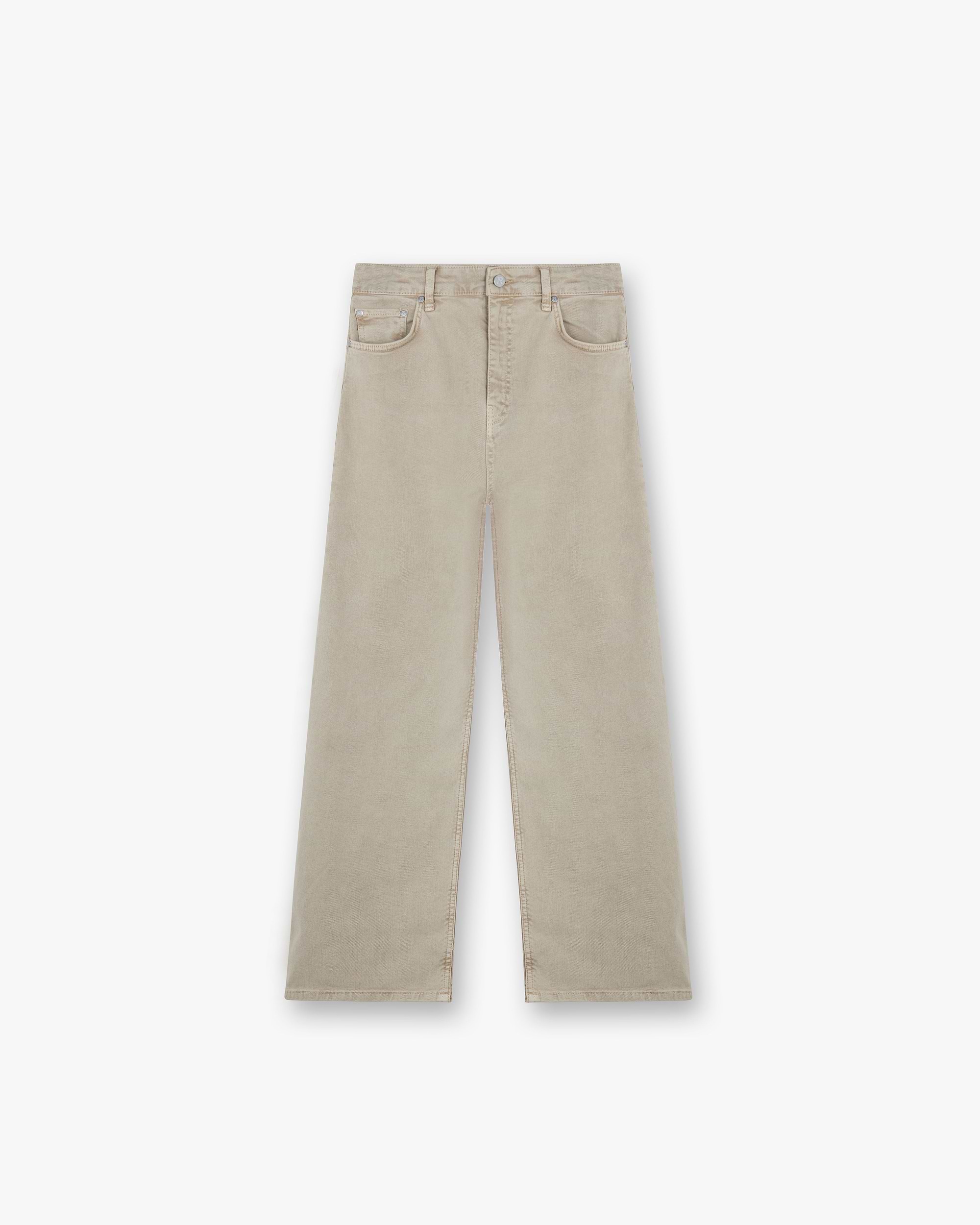 Balloon Leg Jean - Iced Latte