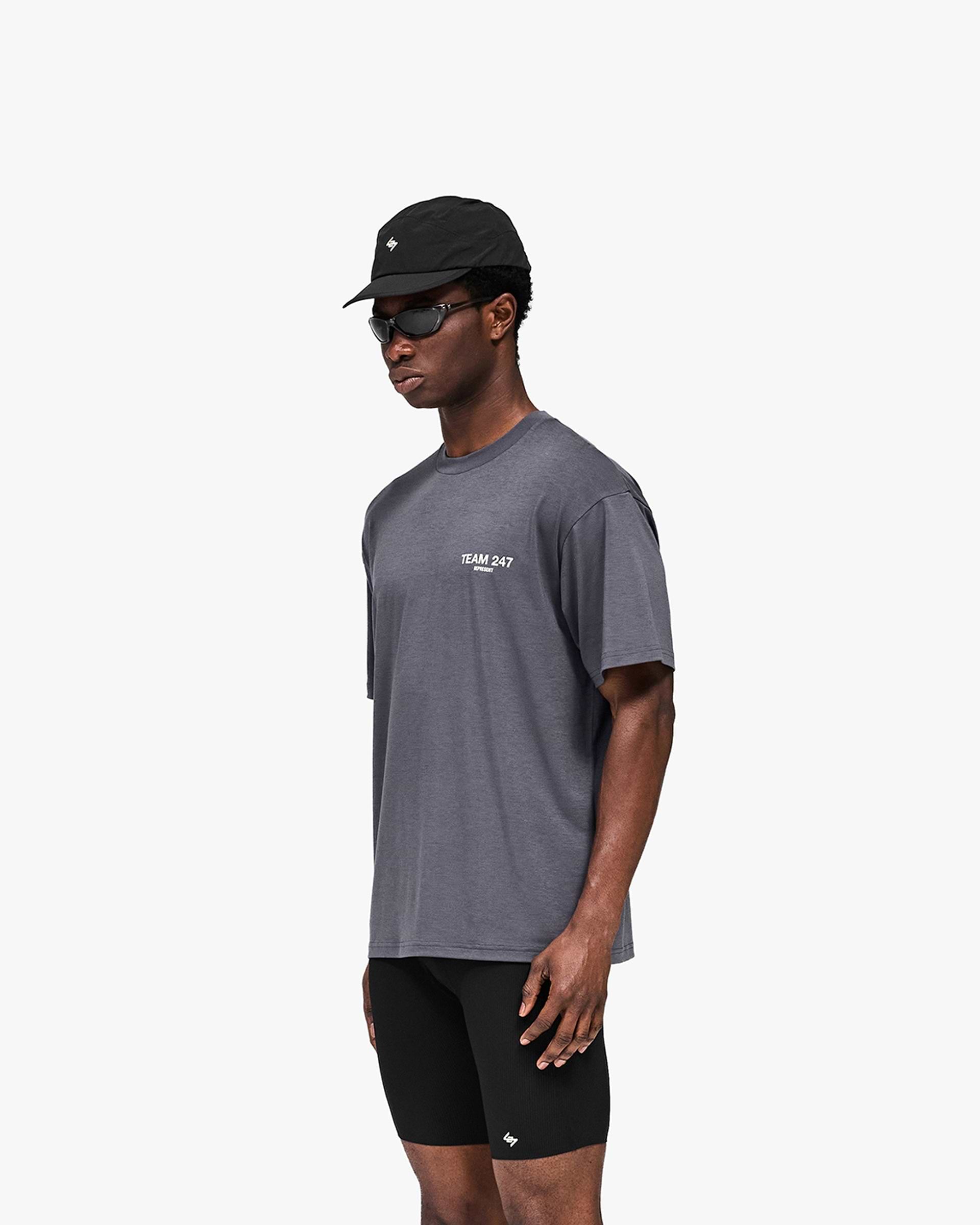 247 Team Oversized T-Shirt - Graphene