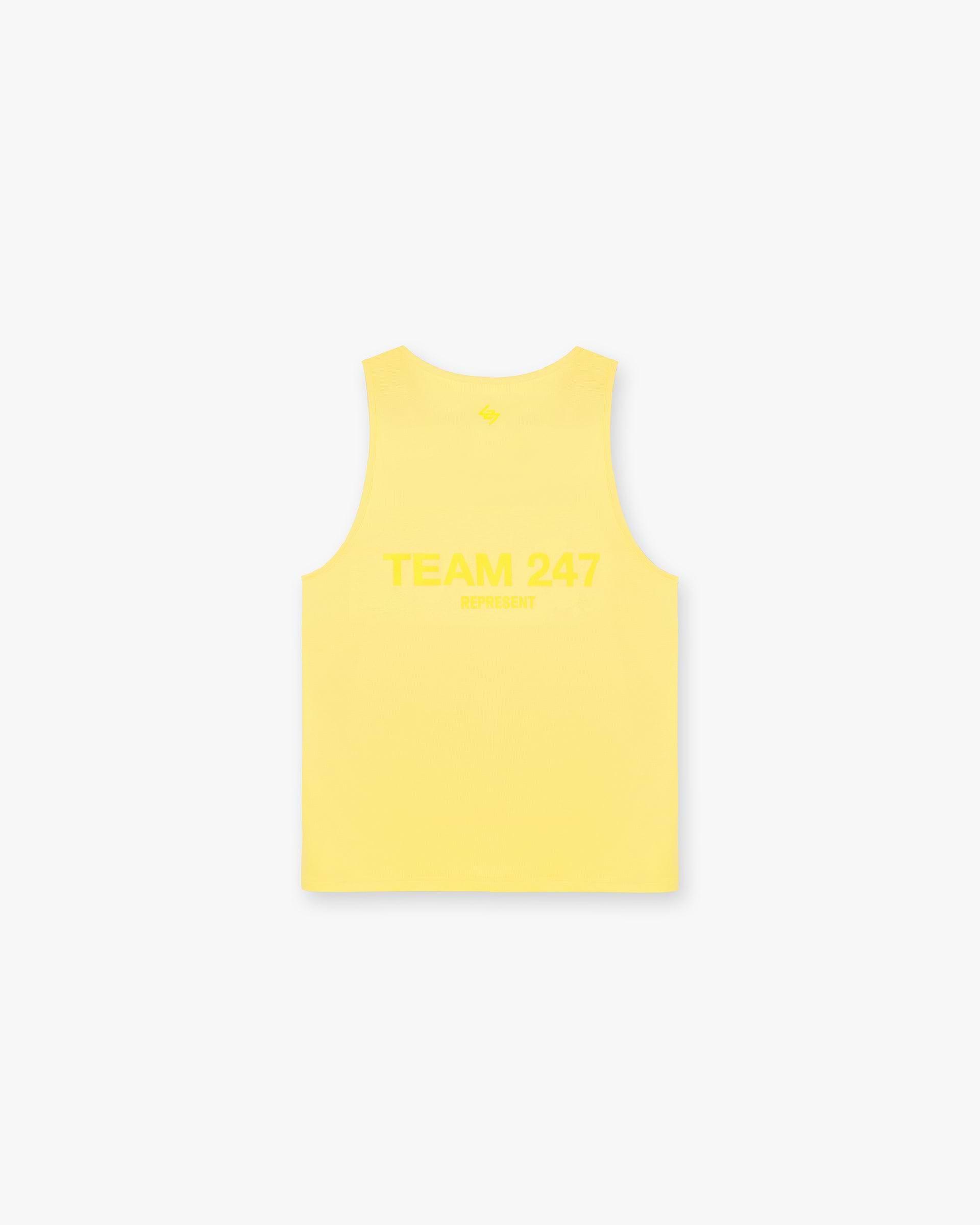 Team 247 Run Vest - Zitronengelb