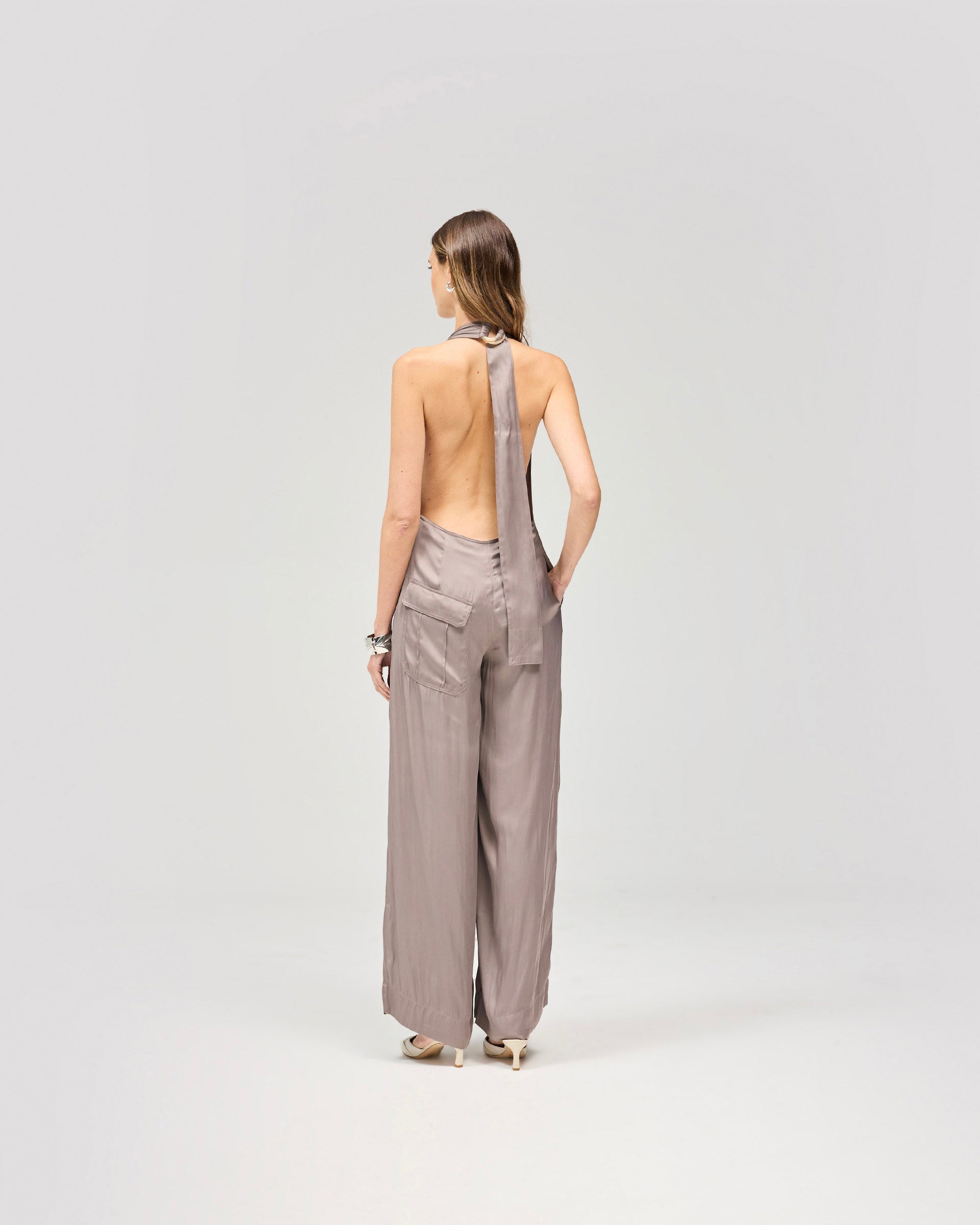 Voltage Jumpsuit - Schokolade